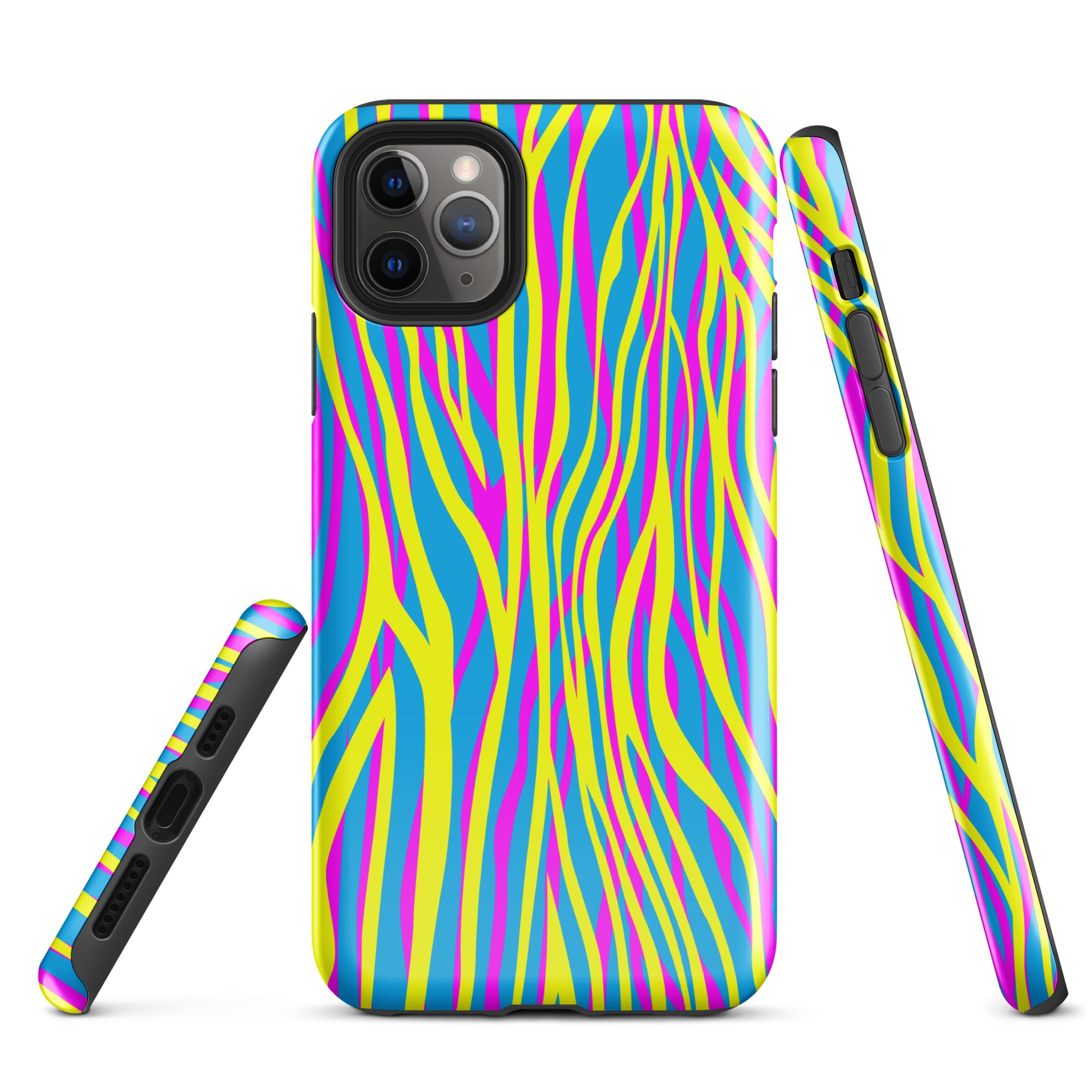 Tough Case for iPhone® Funky Zebra Pattern IV