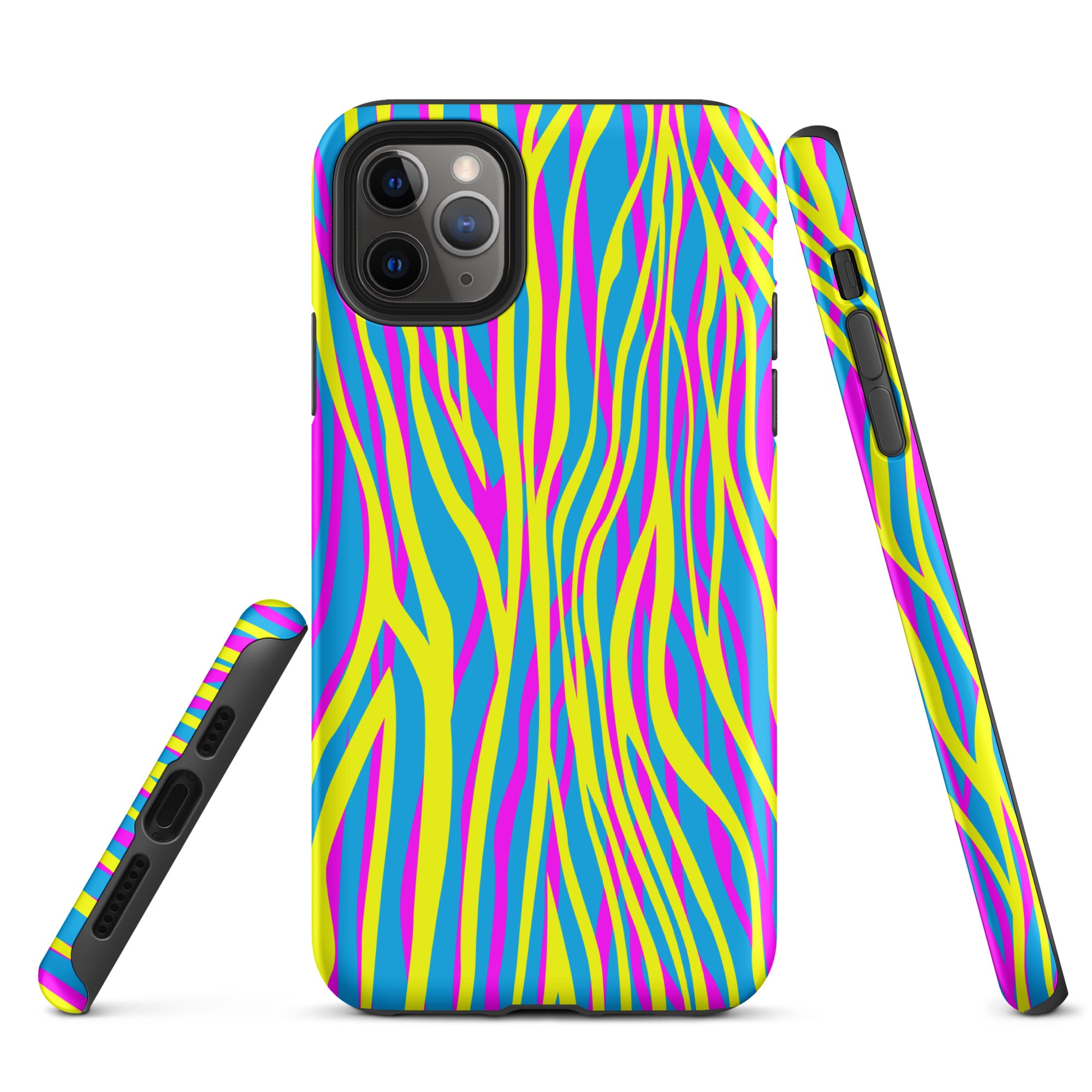 Tough Case for iPhone® Funky Zebra Pattern IV