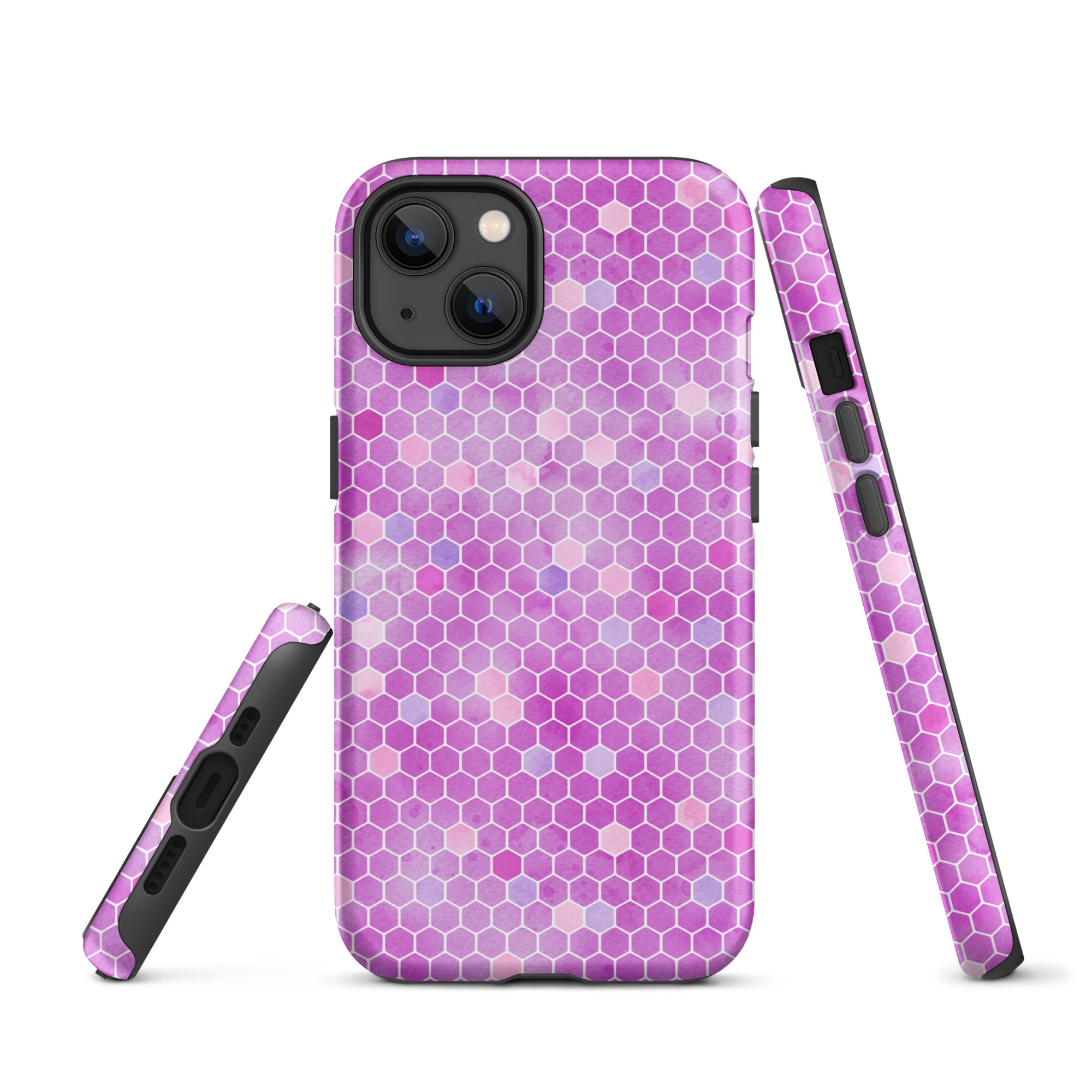 Tough Case for iPhone® Honeycomb Pink