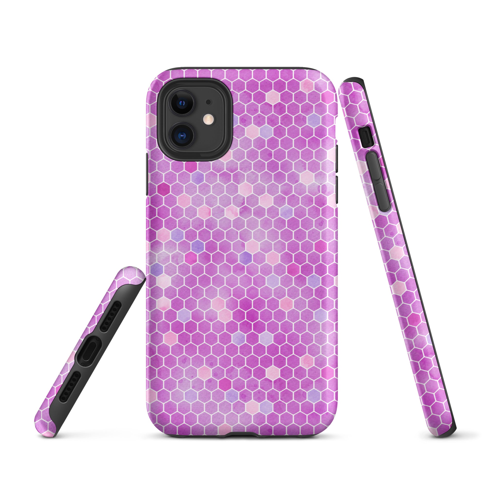 Tough Case for iPhone® Honeycomb Pink