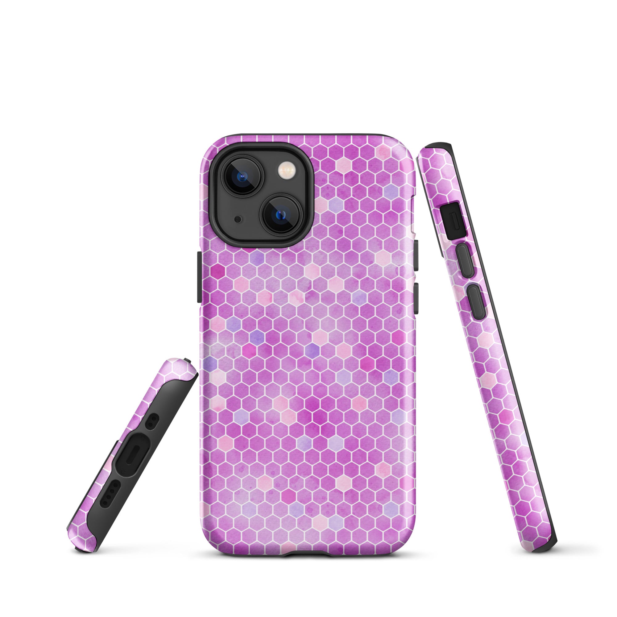 Tough Case for iPhone® Honeycomb Pink