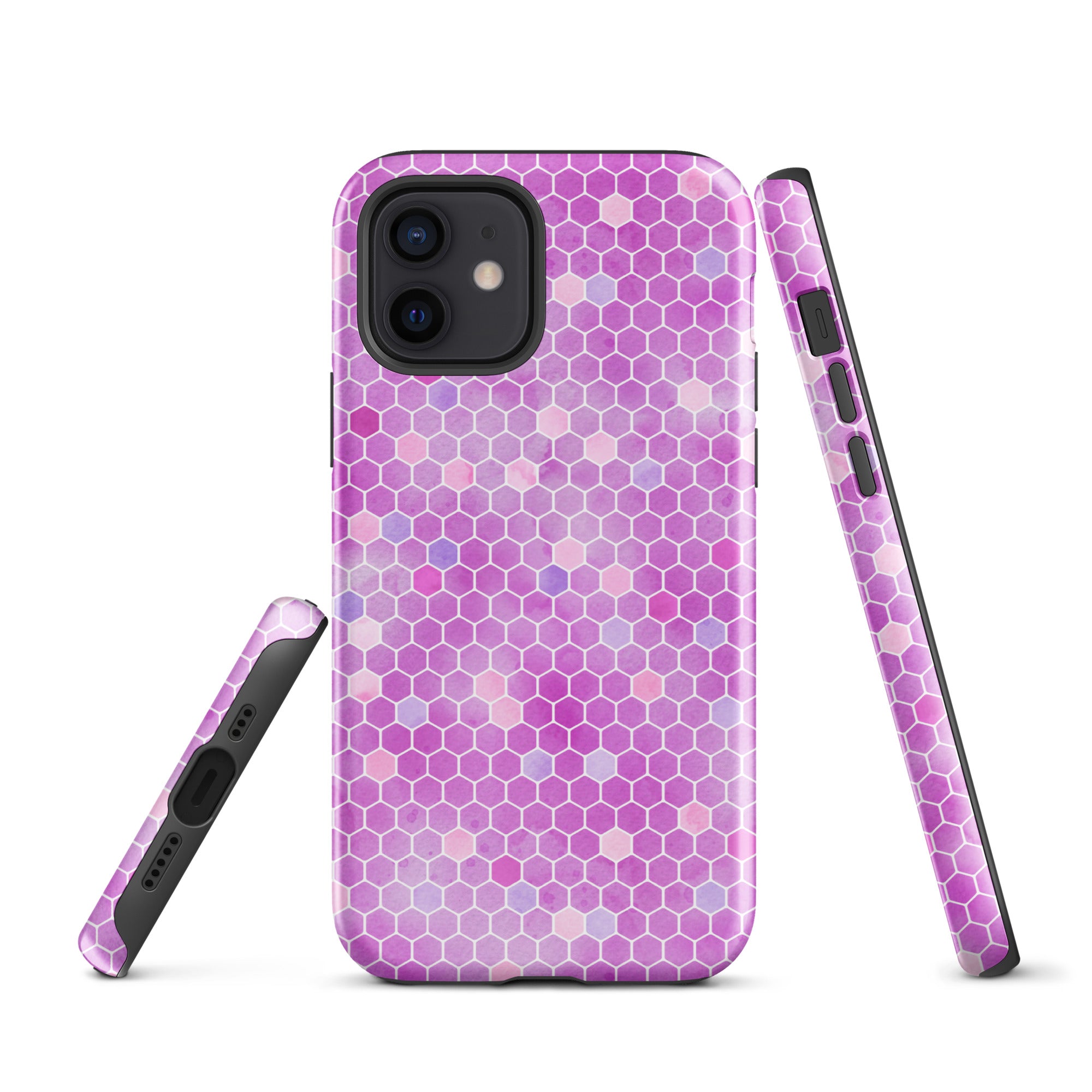 Tough Case for iPhone® Honeycomb Pink