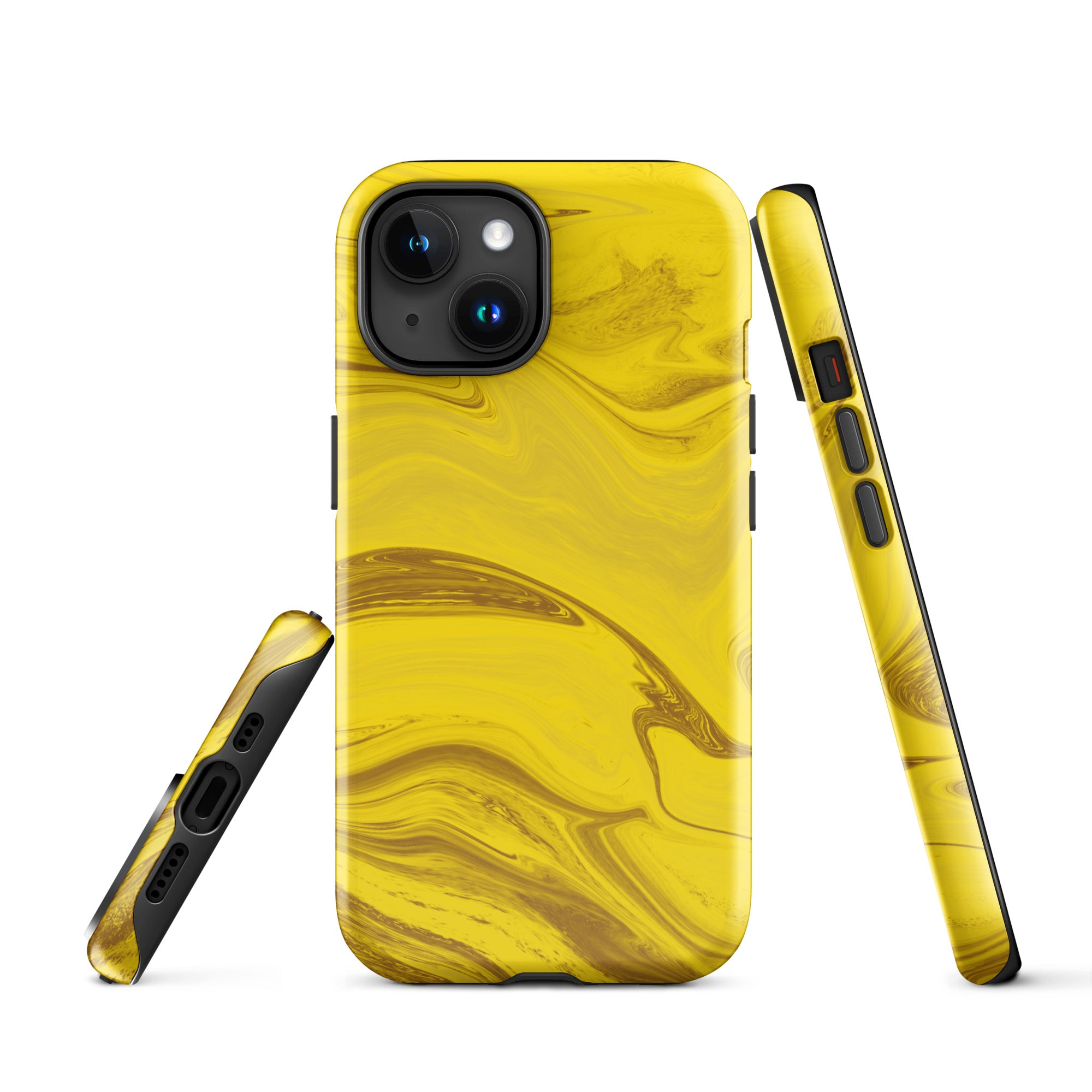 Tough Case for iPhone® Liquid Gold Marble