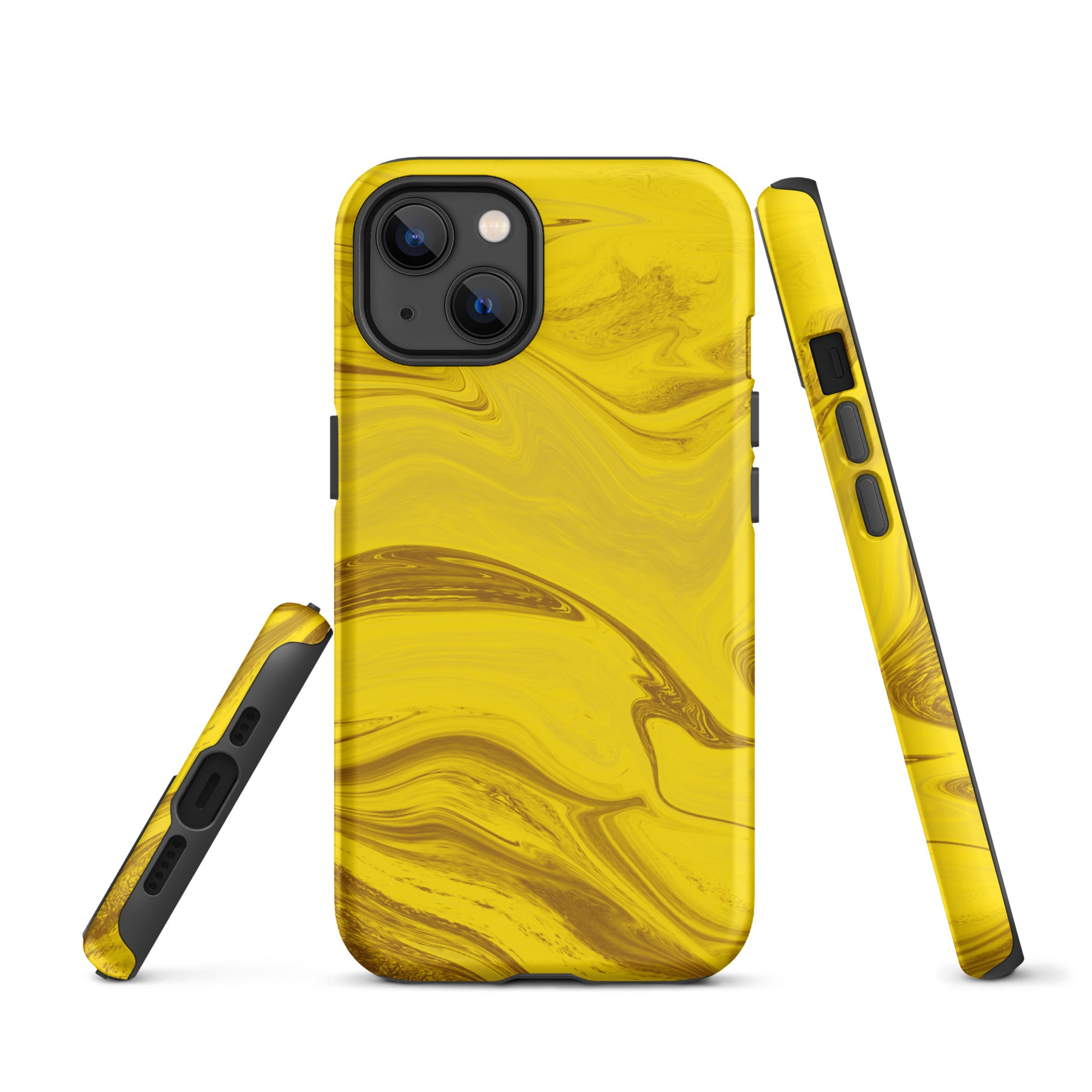 Tough Case for iPhone® Liquid Gold Marble