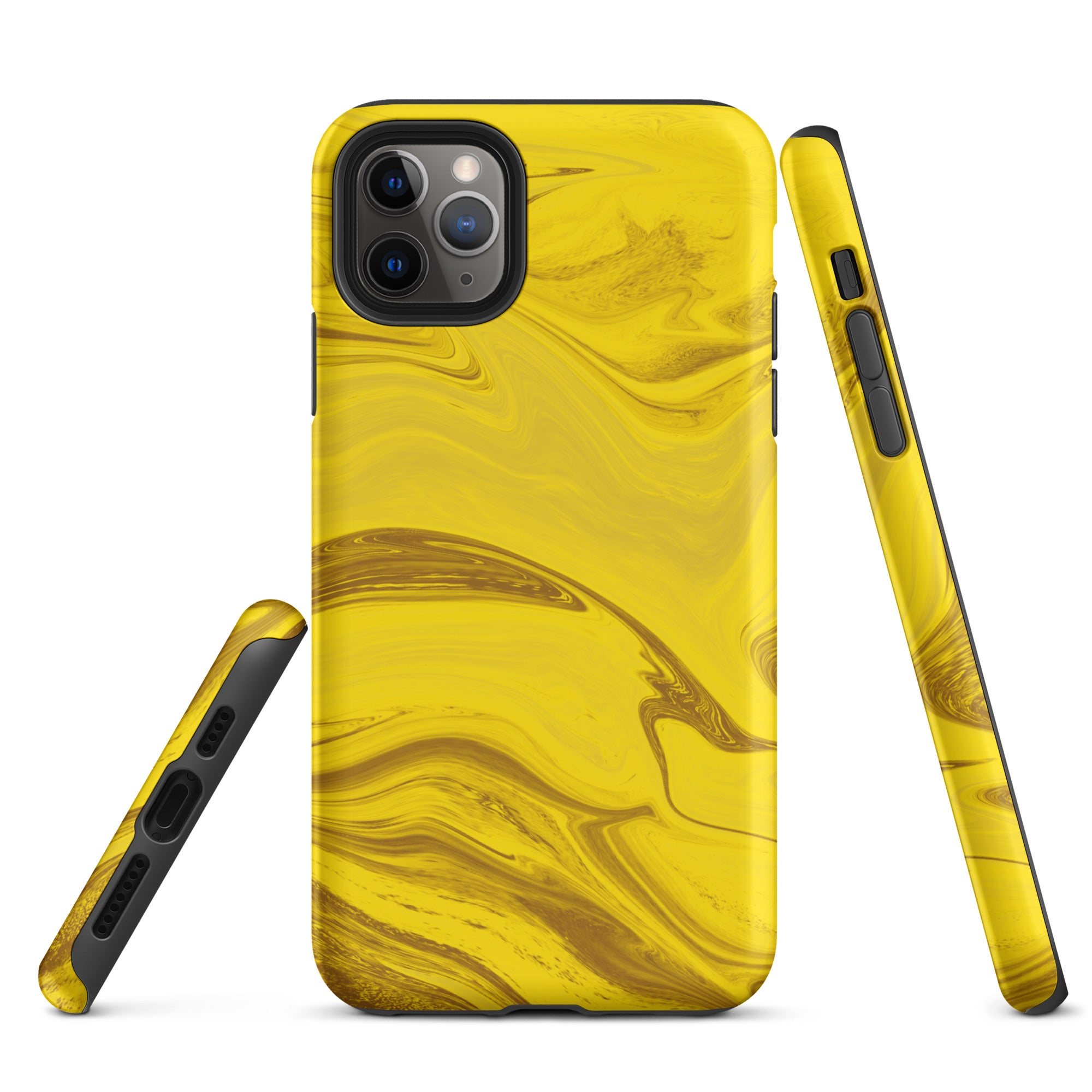 Tough Case for iPhone® Liquid Gold Marble