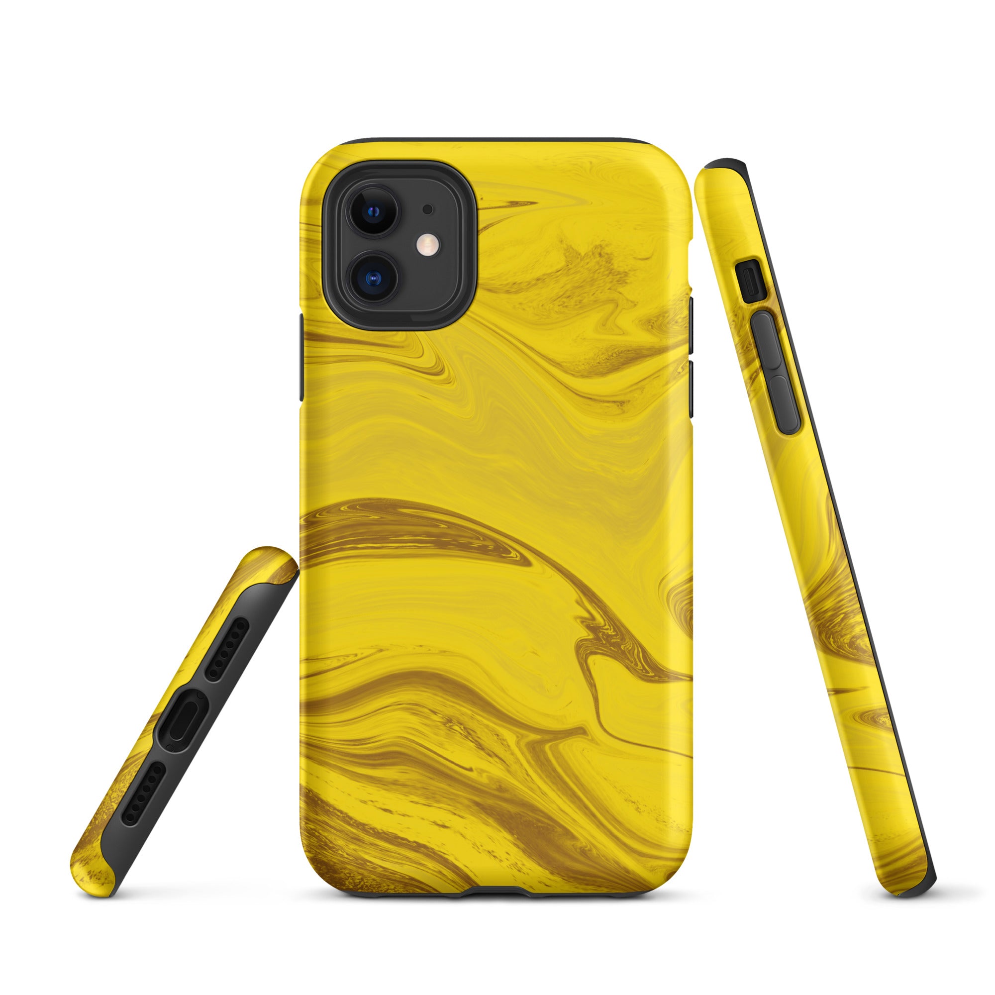Tough Case for iPhone® Liquid Gold Marble
