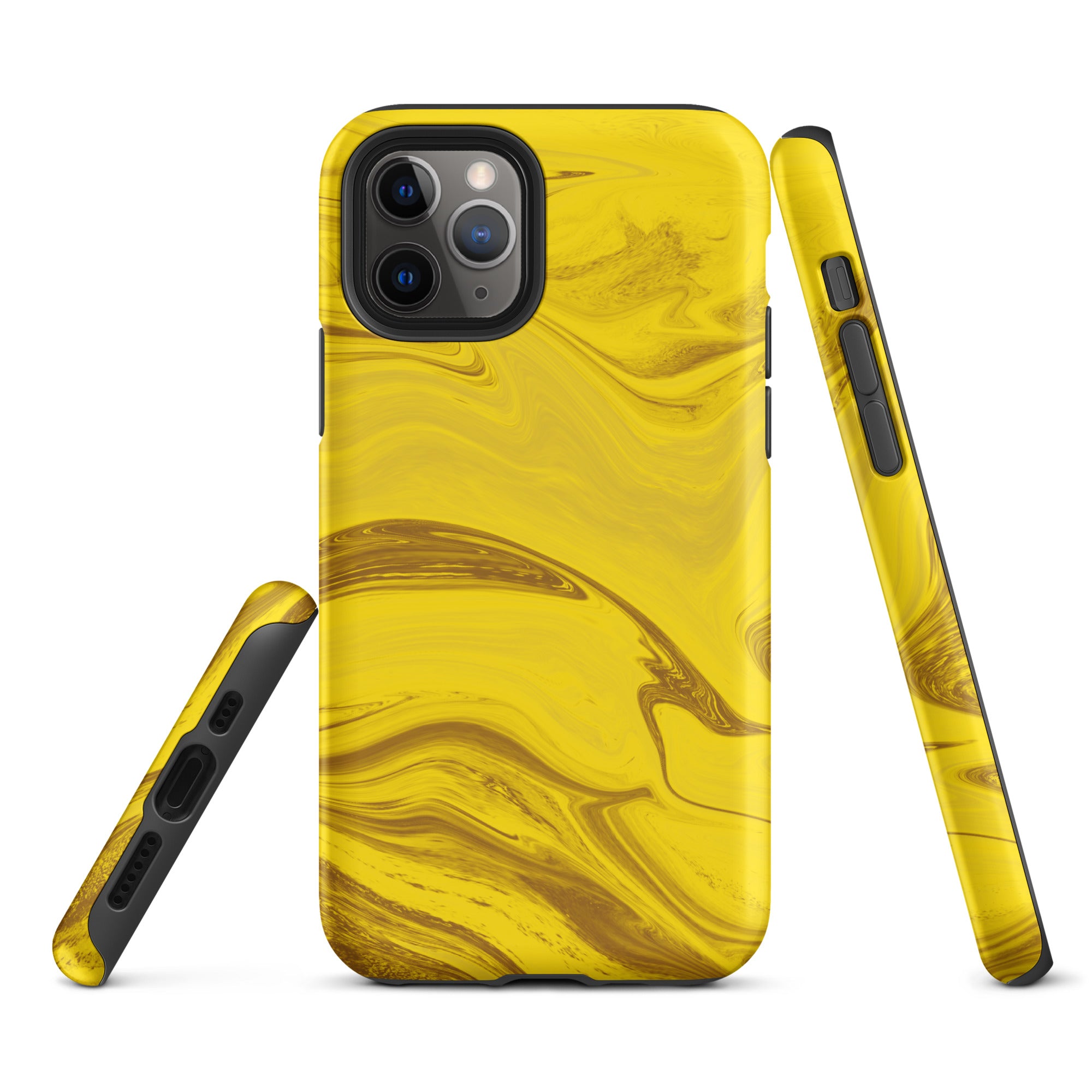 Tough Case for iPhone® Liquid Gold Marble