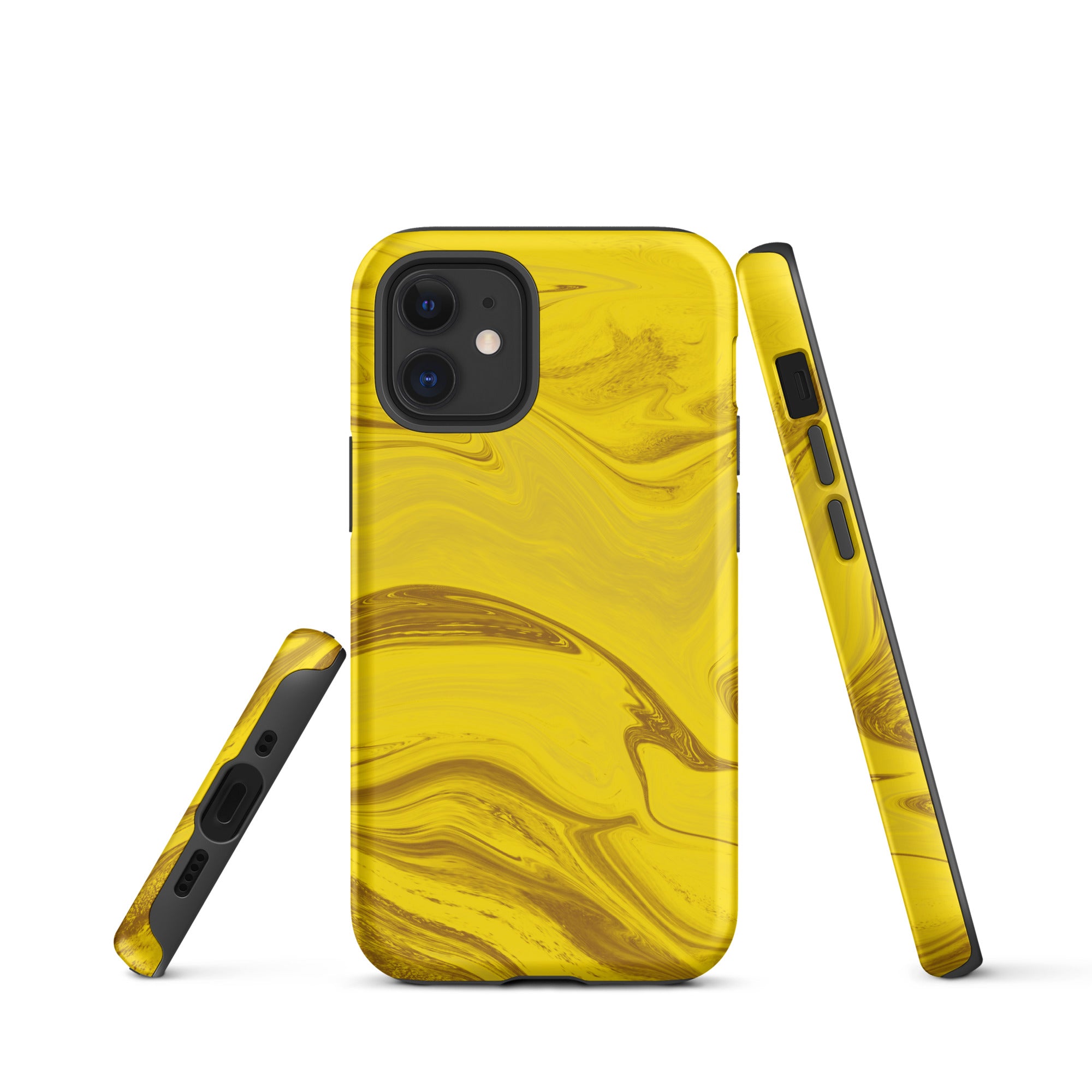 Tough Case for iPhone® Liquid Gold Marble