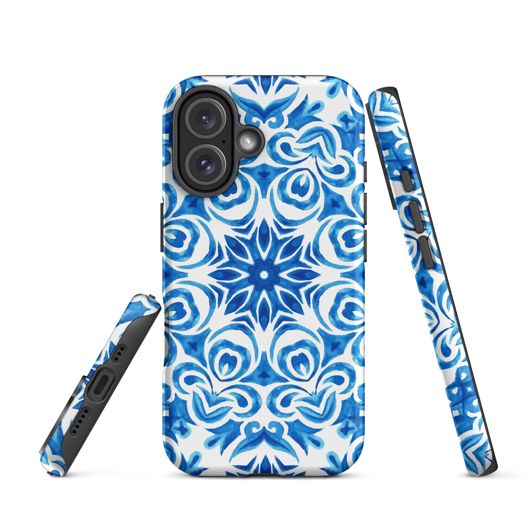 Tough Case for iPhone® Majolica Pattern II