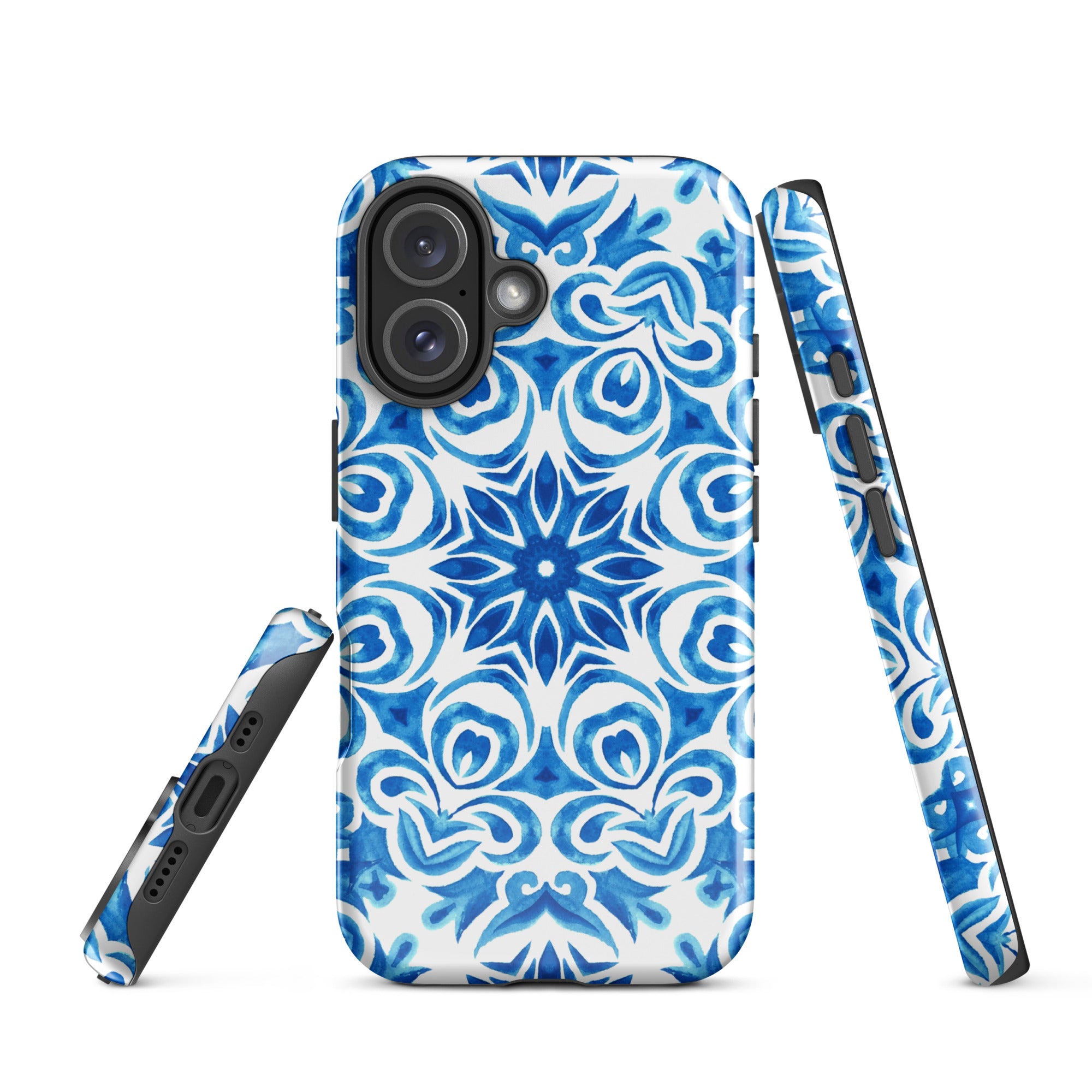 Tough Case for iPhone® Majolica Pattern II