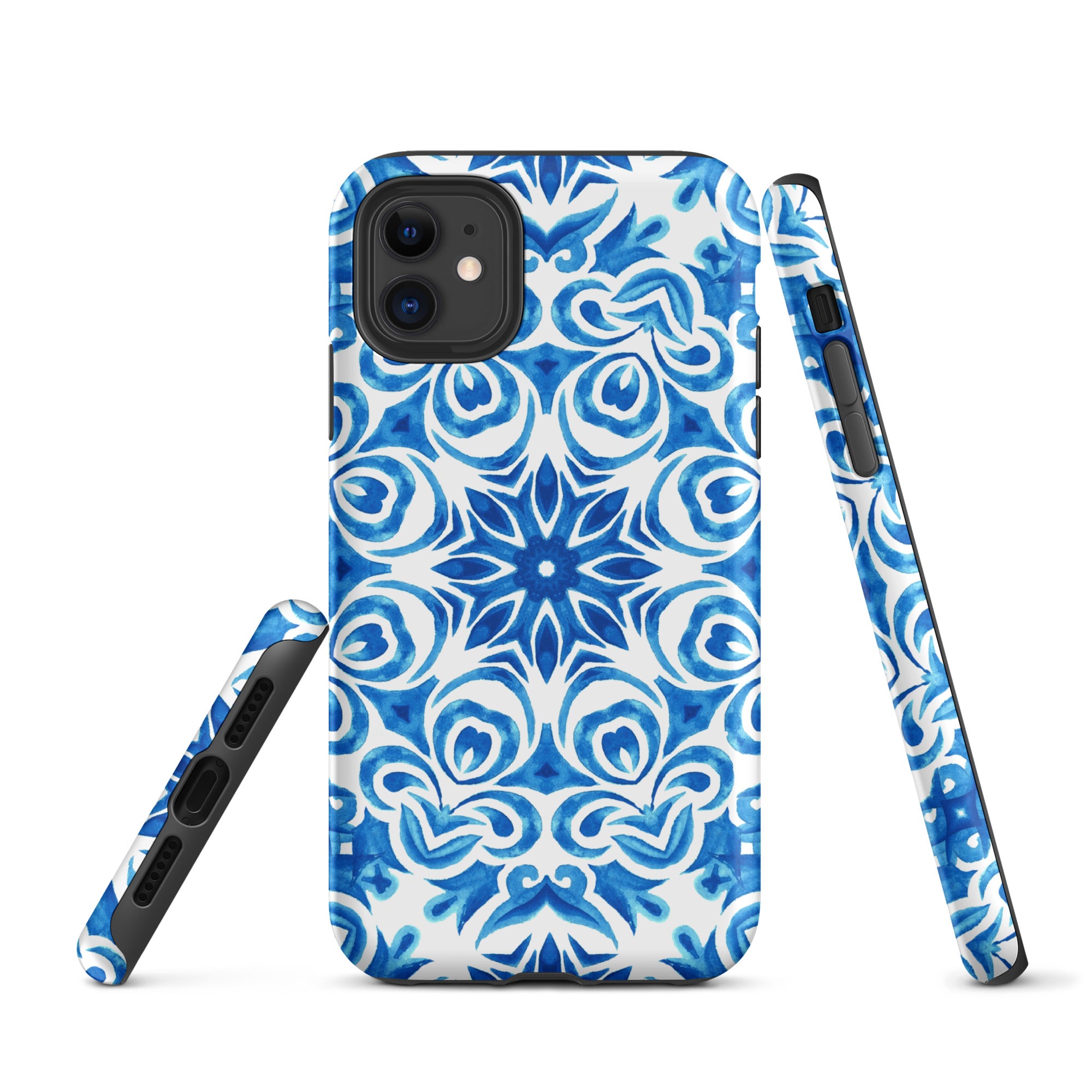 Tough Case for iPhone® Majolica Pattern II
