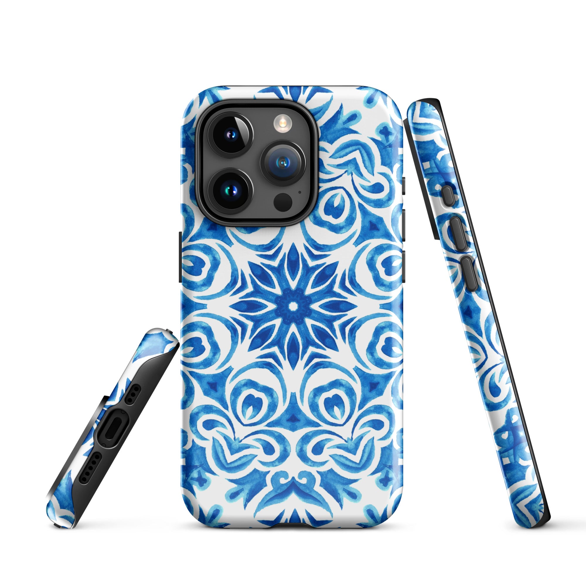 Tough Case for iPhone® Majolica Pattern II