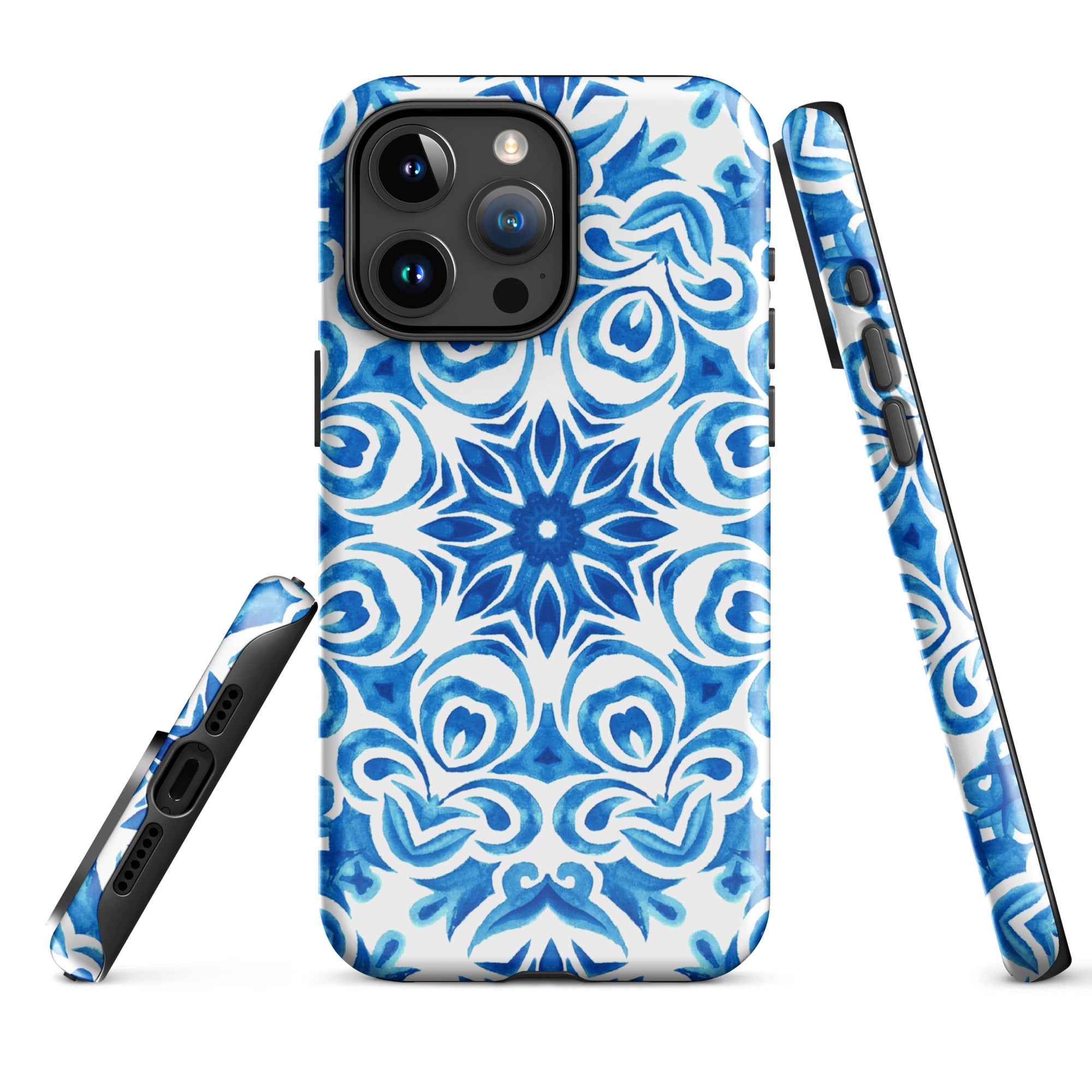 Tough Case for iPhone® Majolica Pattern II