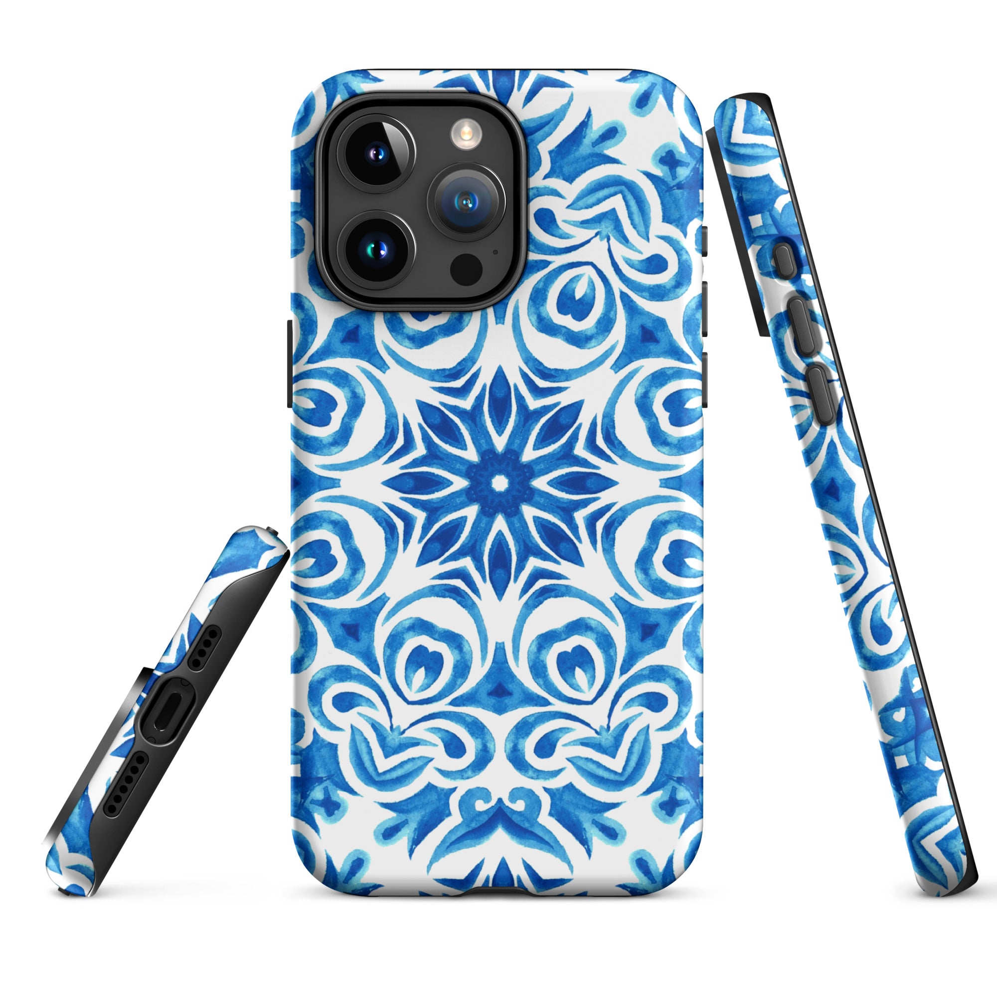 Tough Case for iPhone® Majolica Pattern II
