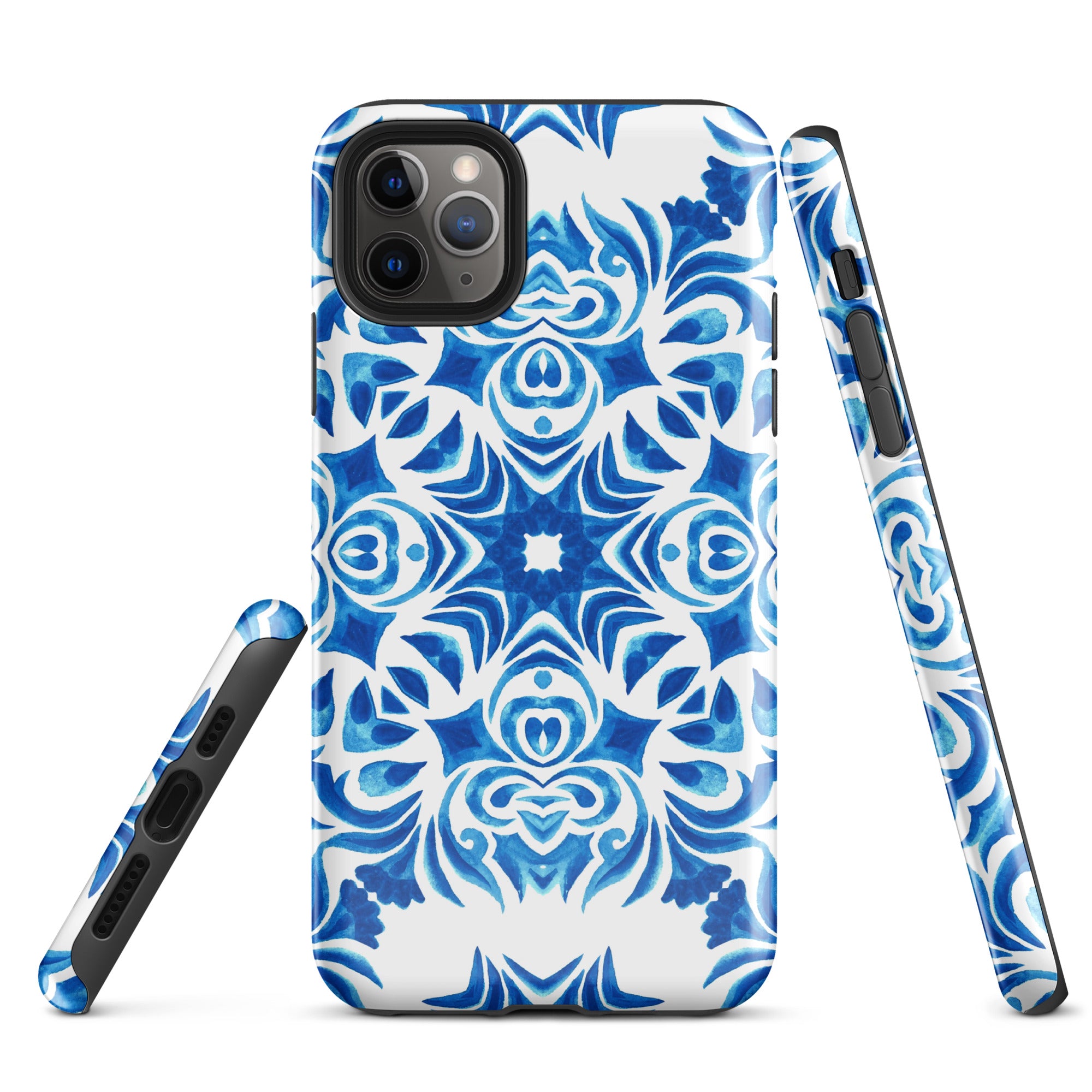 Tough Case for iPhone® Majolica Pattern III