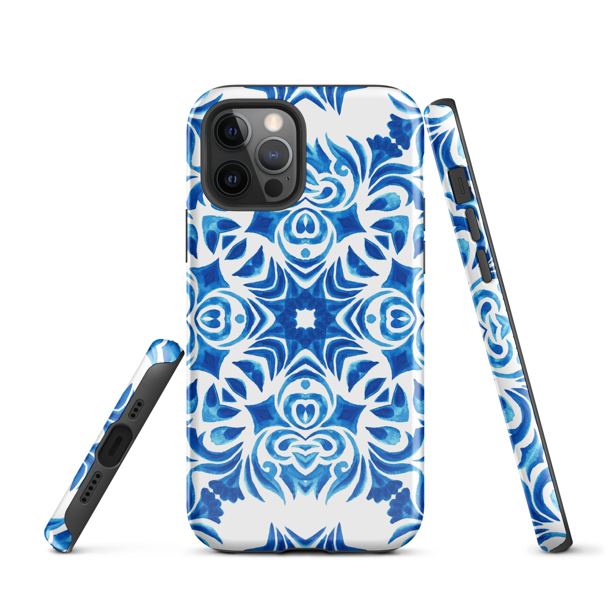 Tough Case for iPhone® Majolica Pattern III