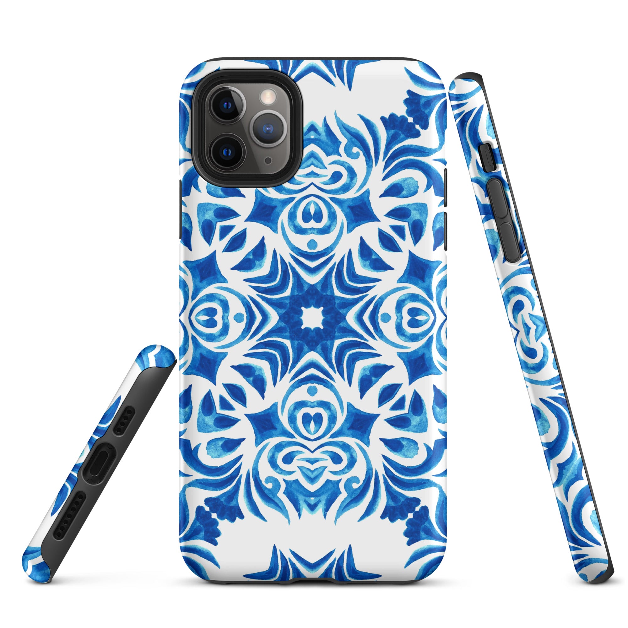 Tough Case for iPhone® Majolica Pattern III