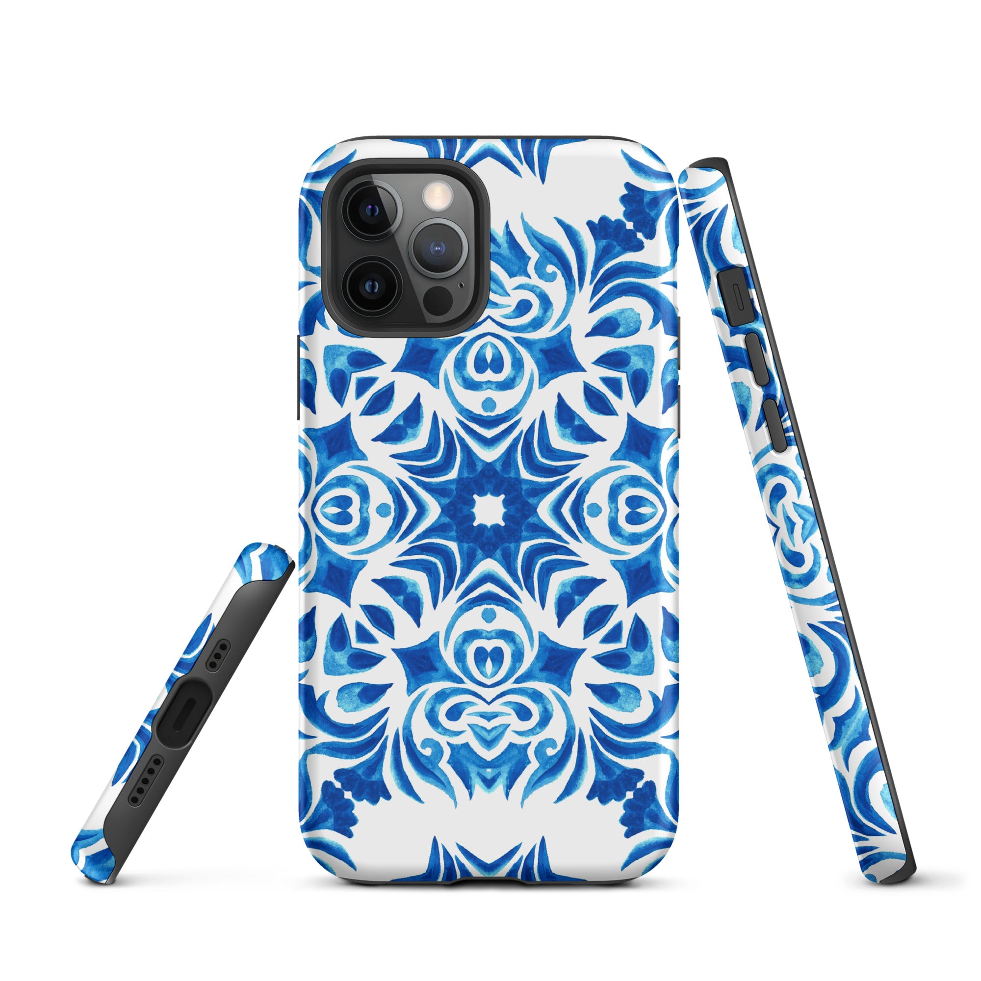 Tough Case for iPhone® Majolica Pattern III