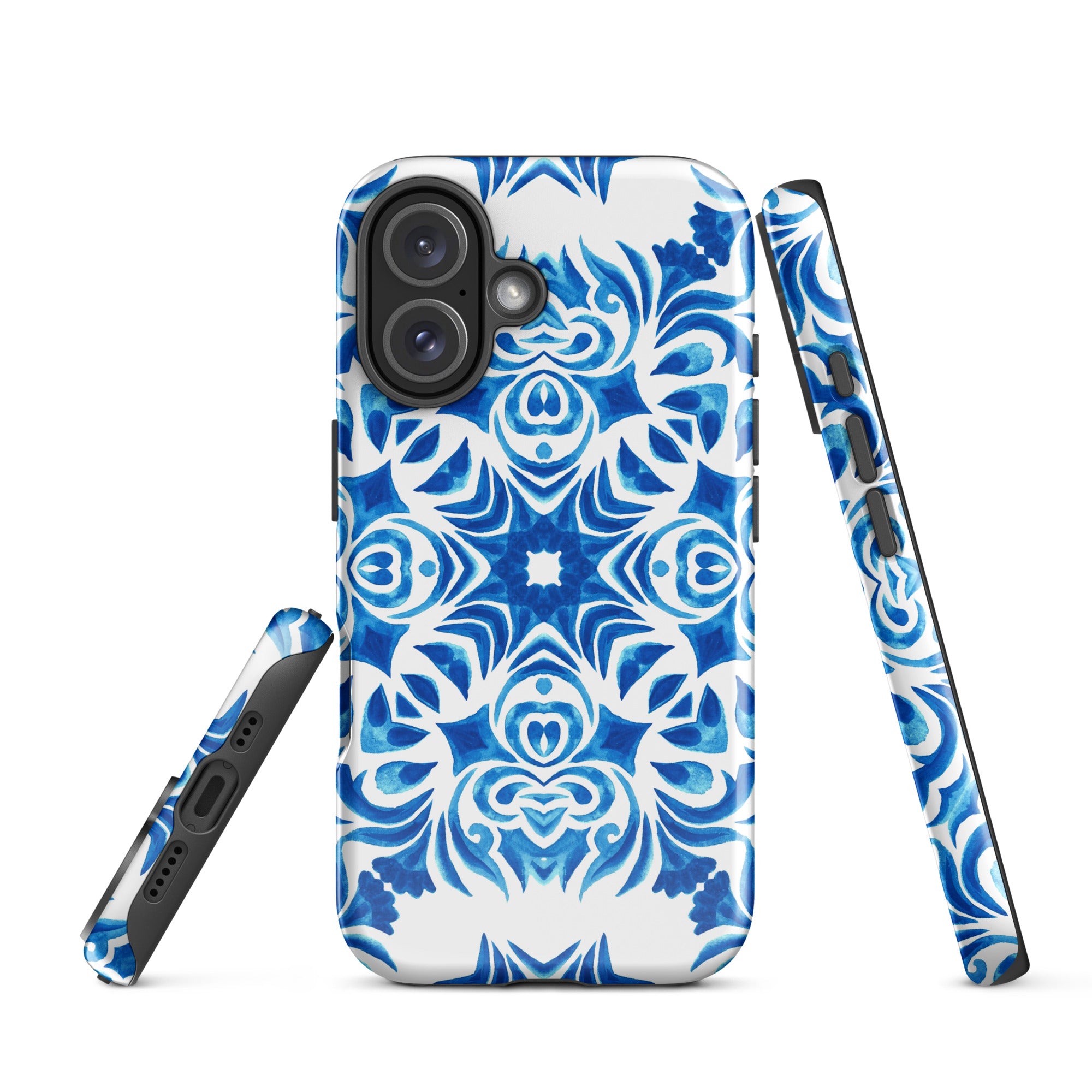 Tough Case for iPhone® Majolica Pattern III