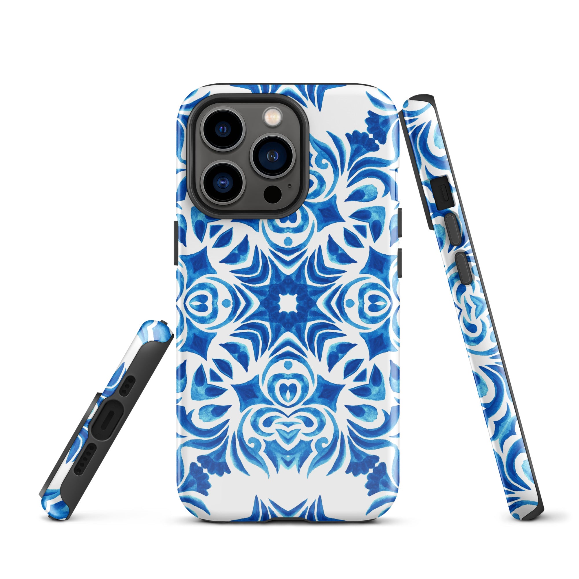 Tough Case for iPhone® Majolica Pattern III