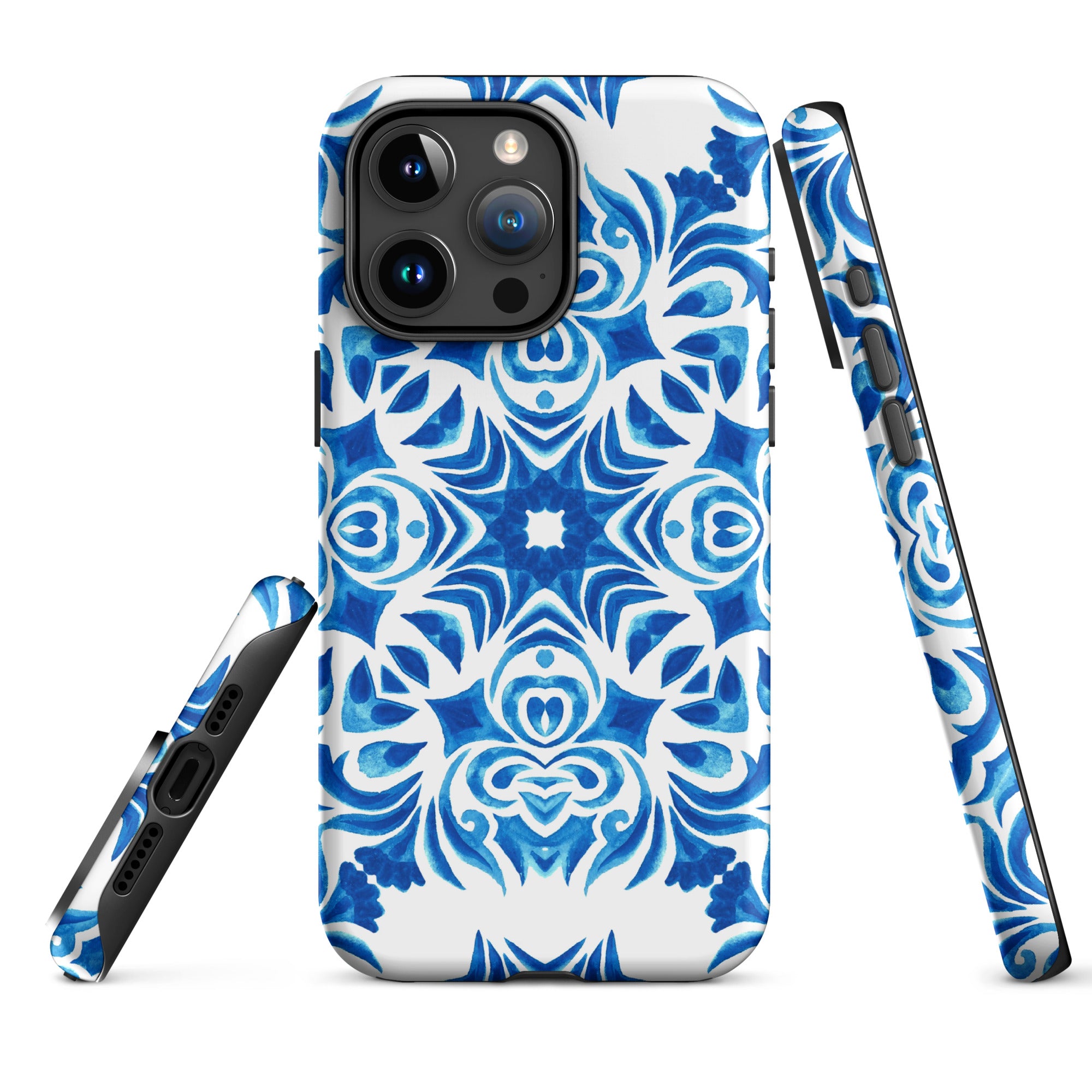 Tough Case for iPhone® Majolica Pattern III