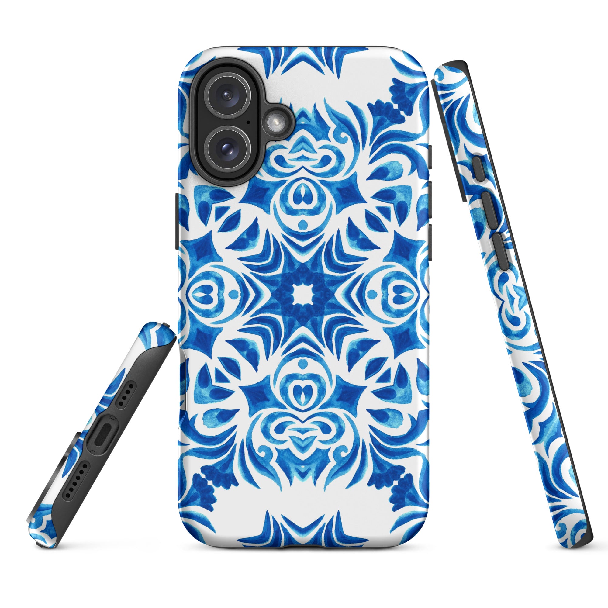 Tough Case for iPhone® Majolica Pattern III