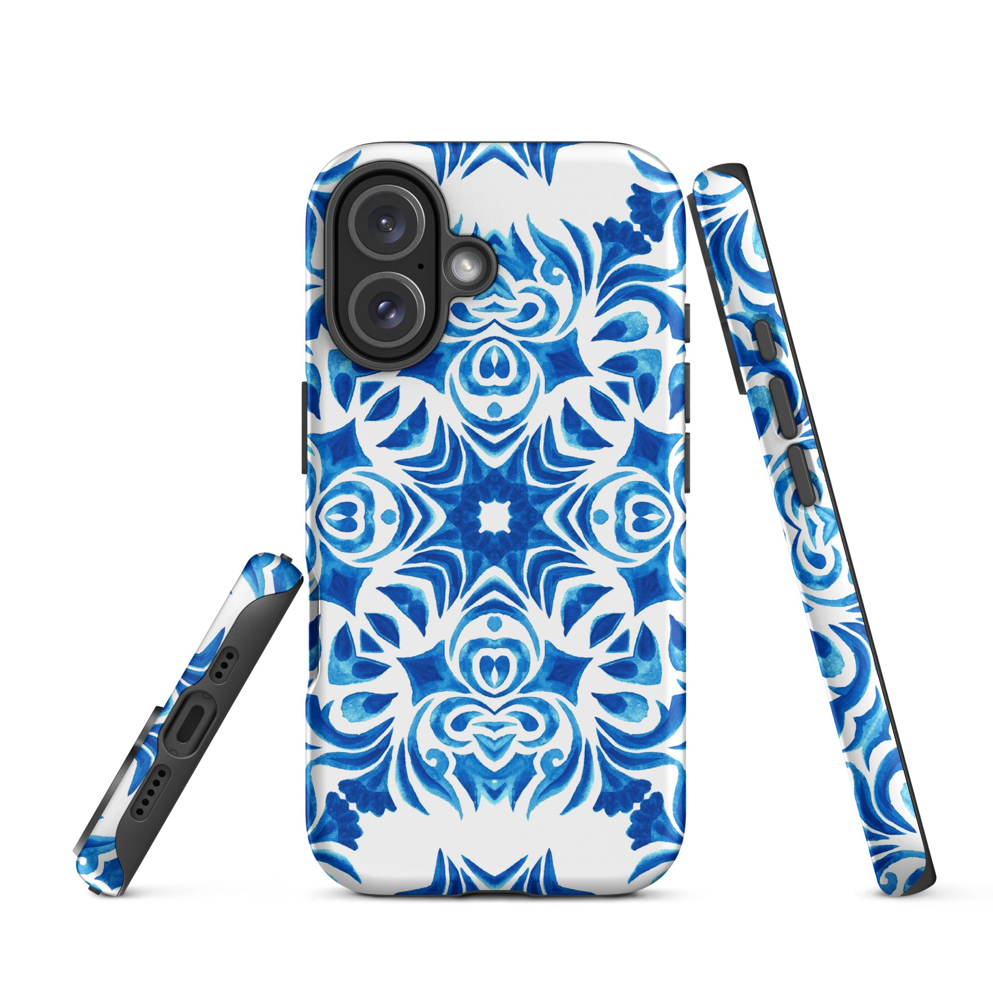 Tough Case for iPhone® Majolica Pattern III