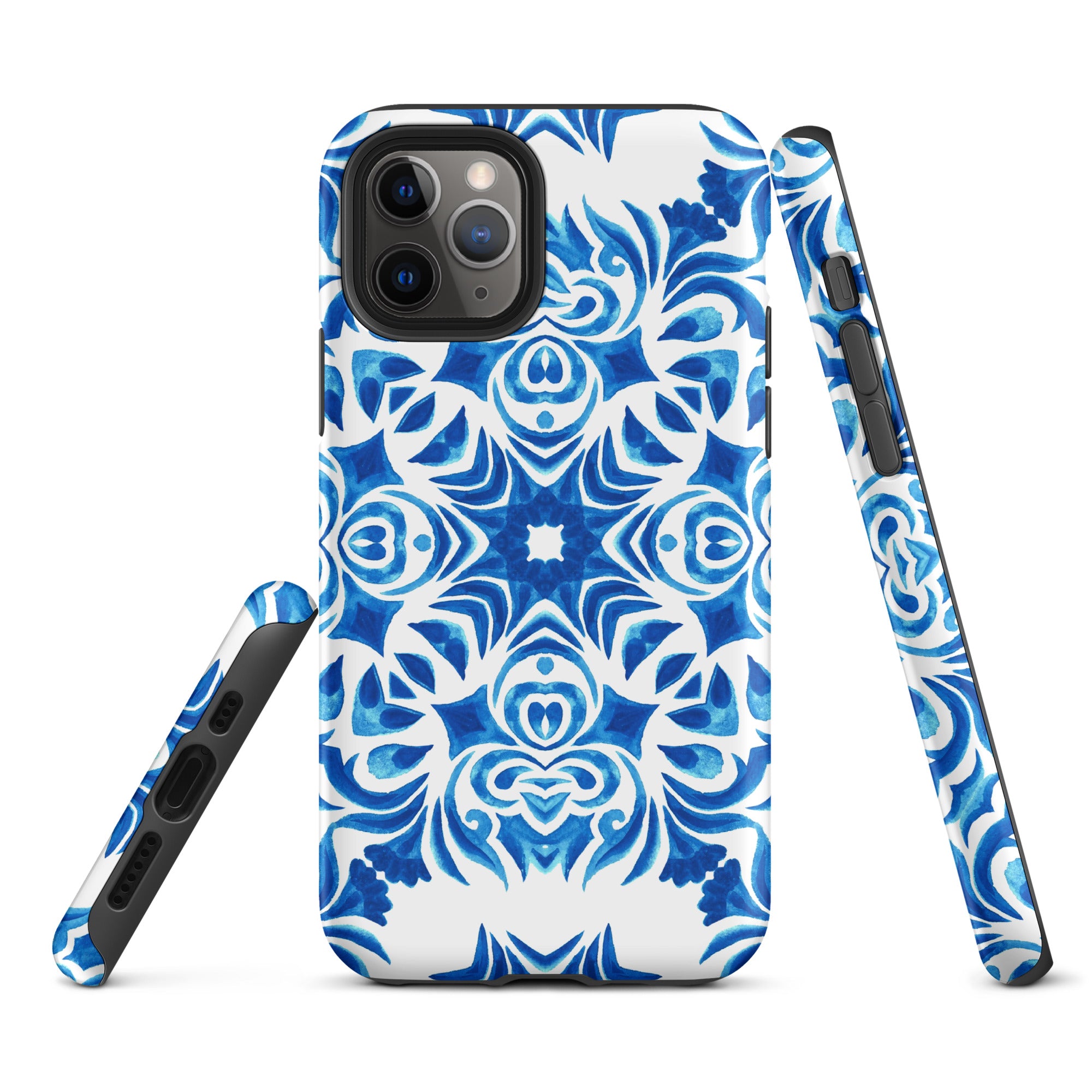 Tough Case for iPhone® Majolica Pattern III