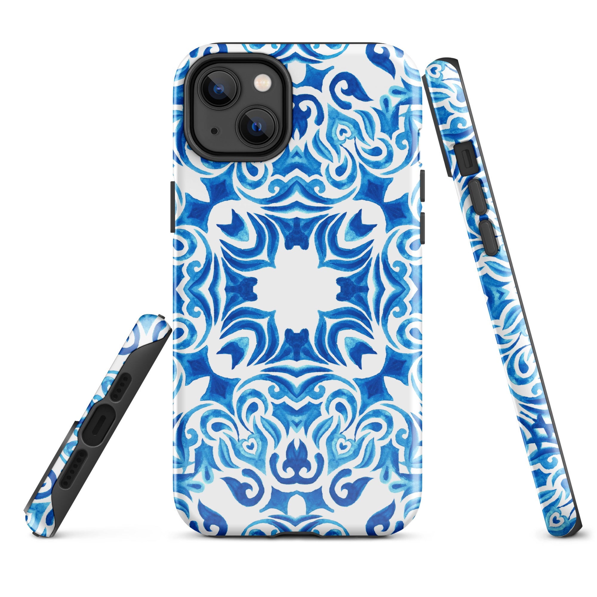 Tough Case for iPhone® Majolica Pattern IV