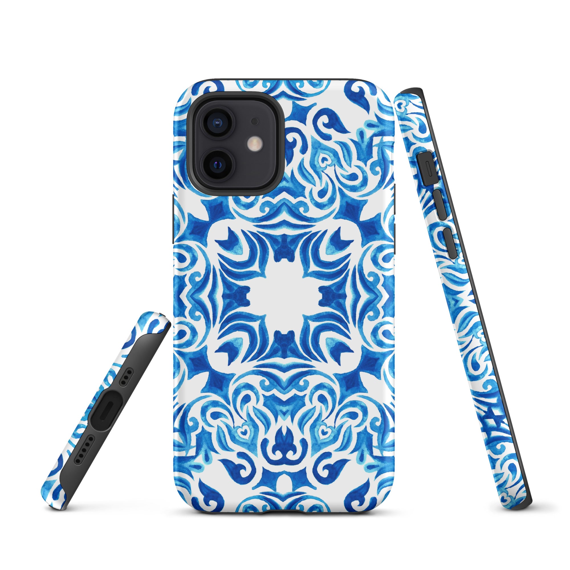 Tough Case for iPhone® Majolica Pattern IV