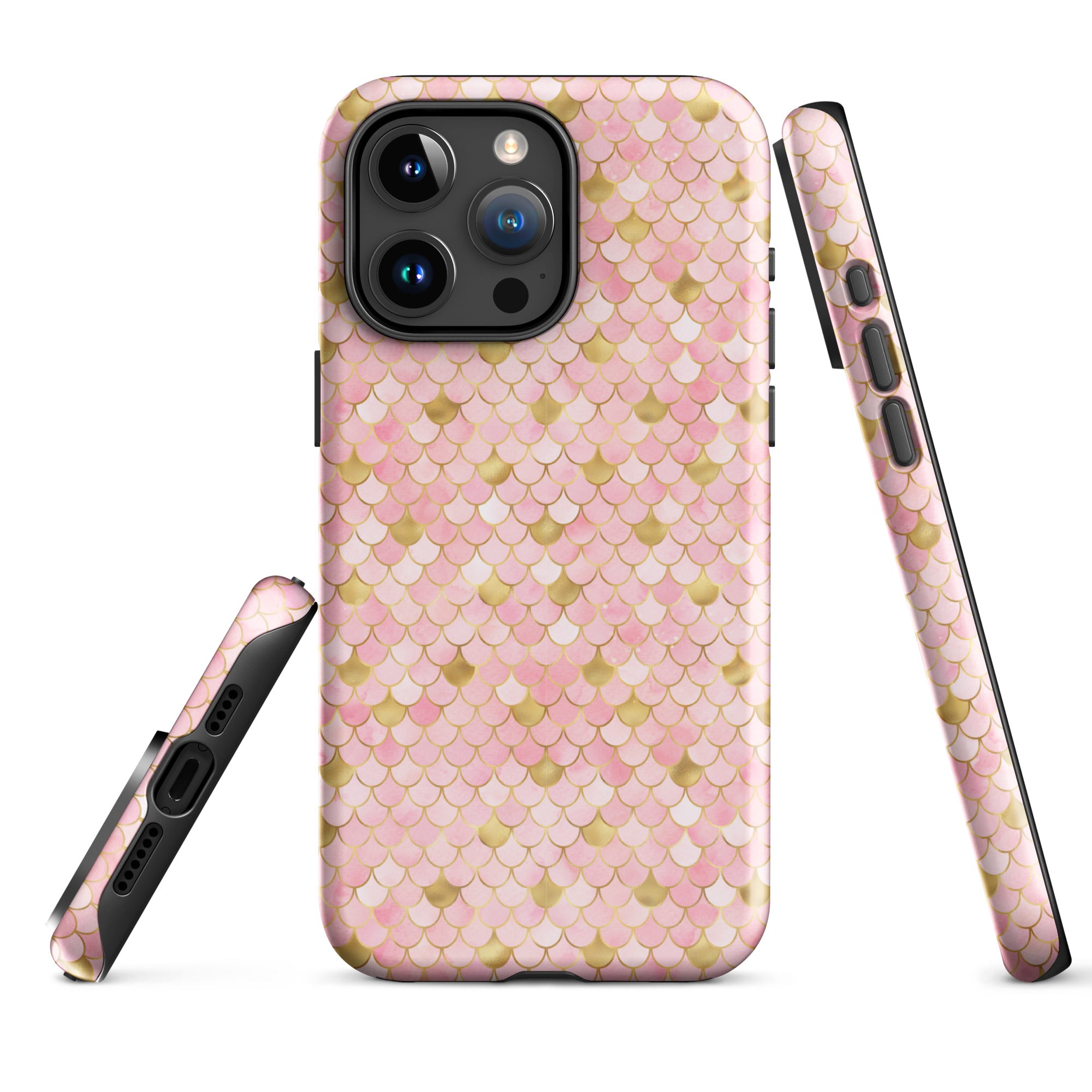 Tough Case for iPhone® Mermaid Skin Pink