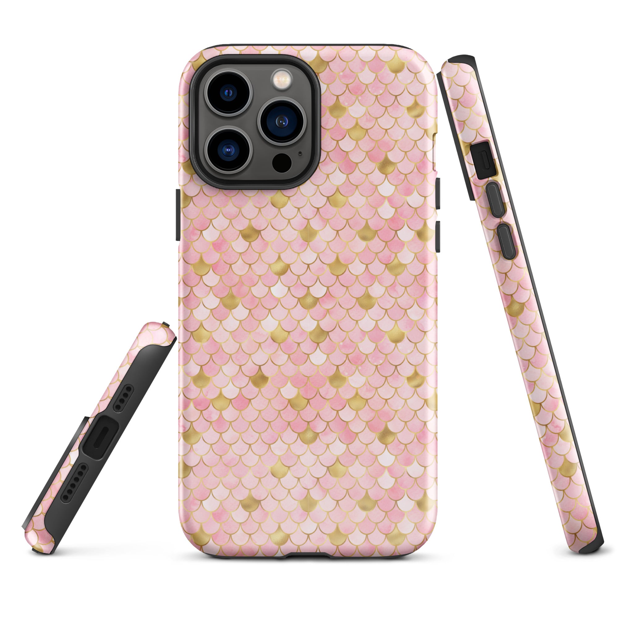 Tough Case for iPhone® Mermaid Skin Pink