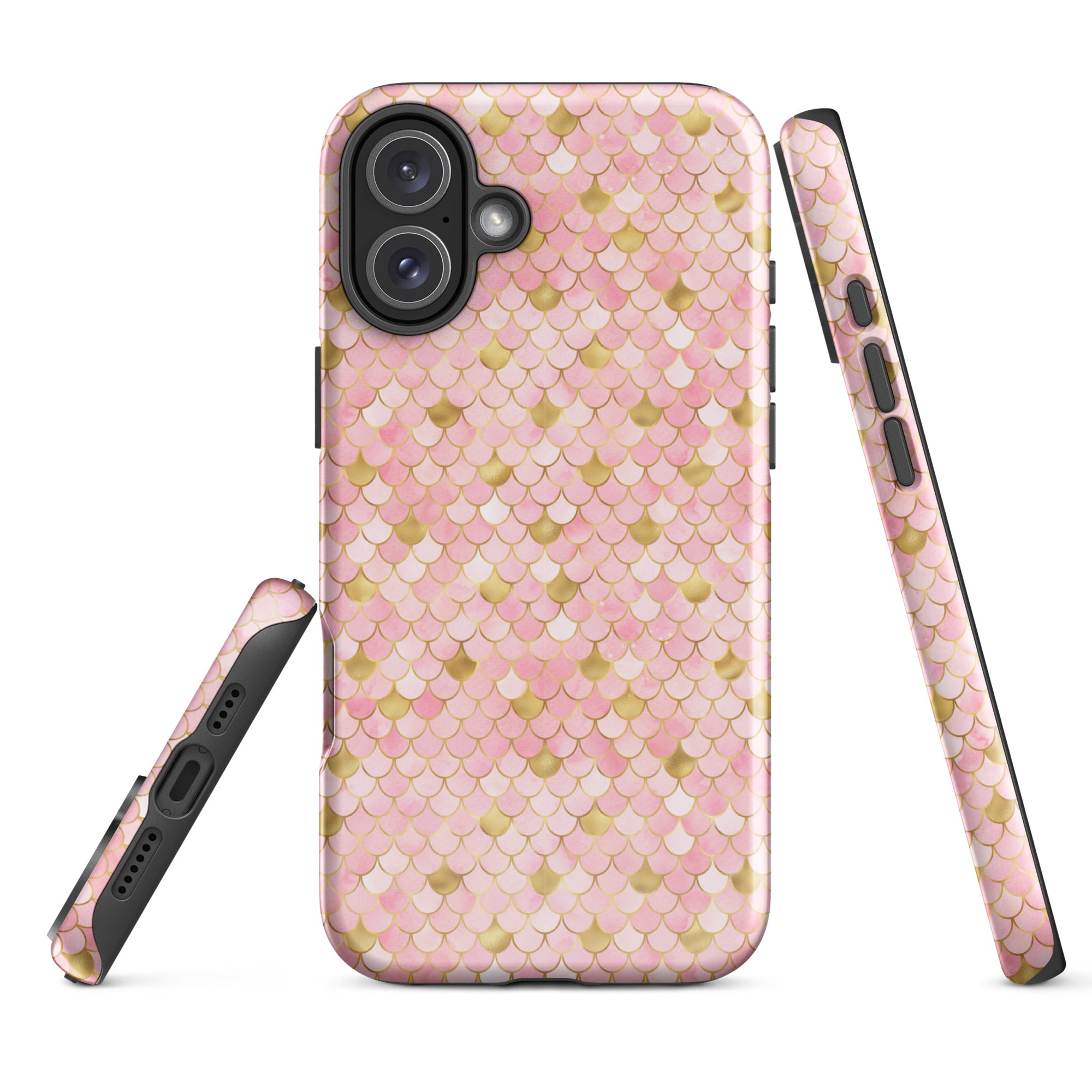 Tough Case for iPhone® Mermaid Skin Pink