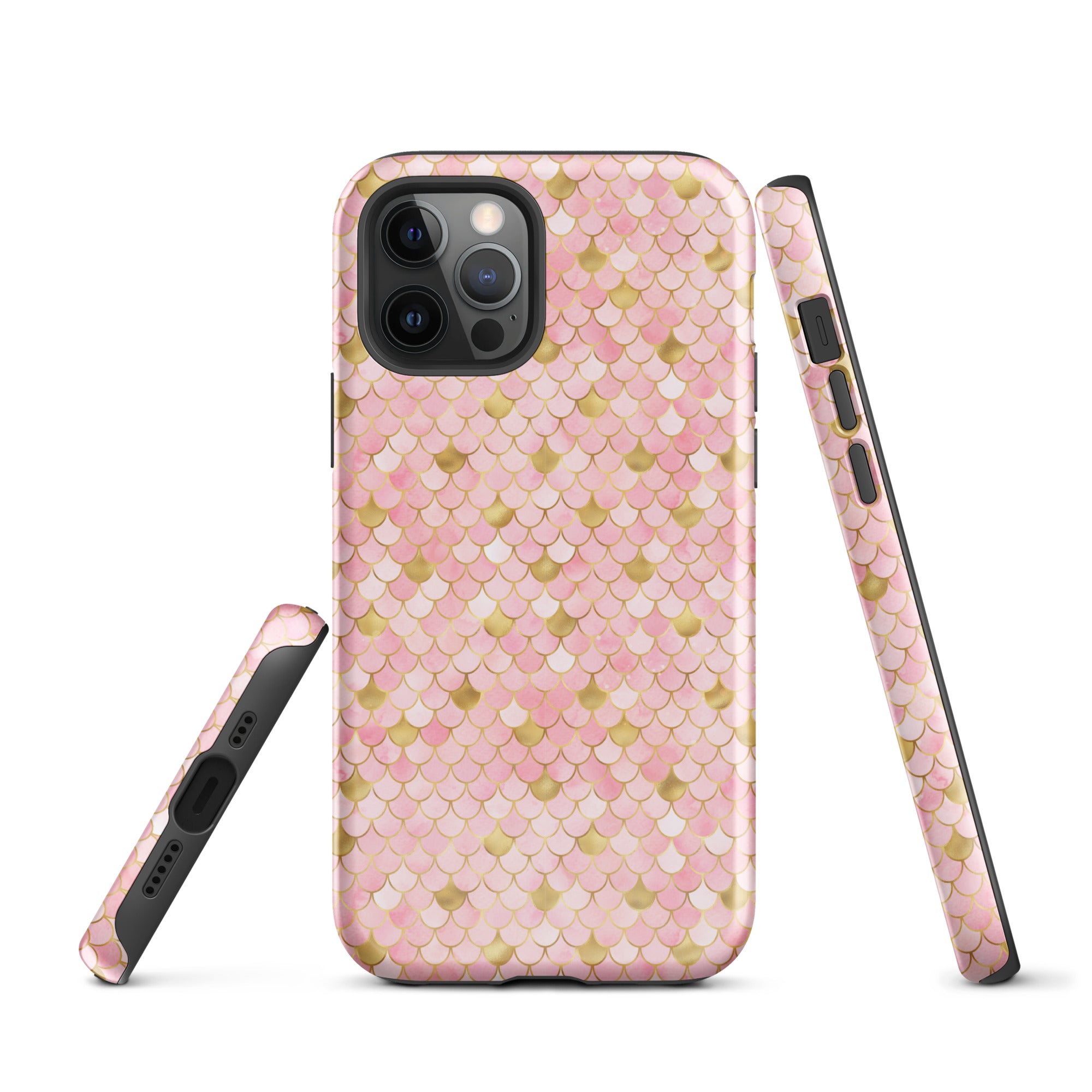 Tough Case for iPhone® Mermaid Skin Pink