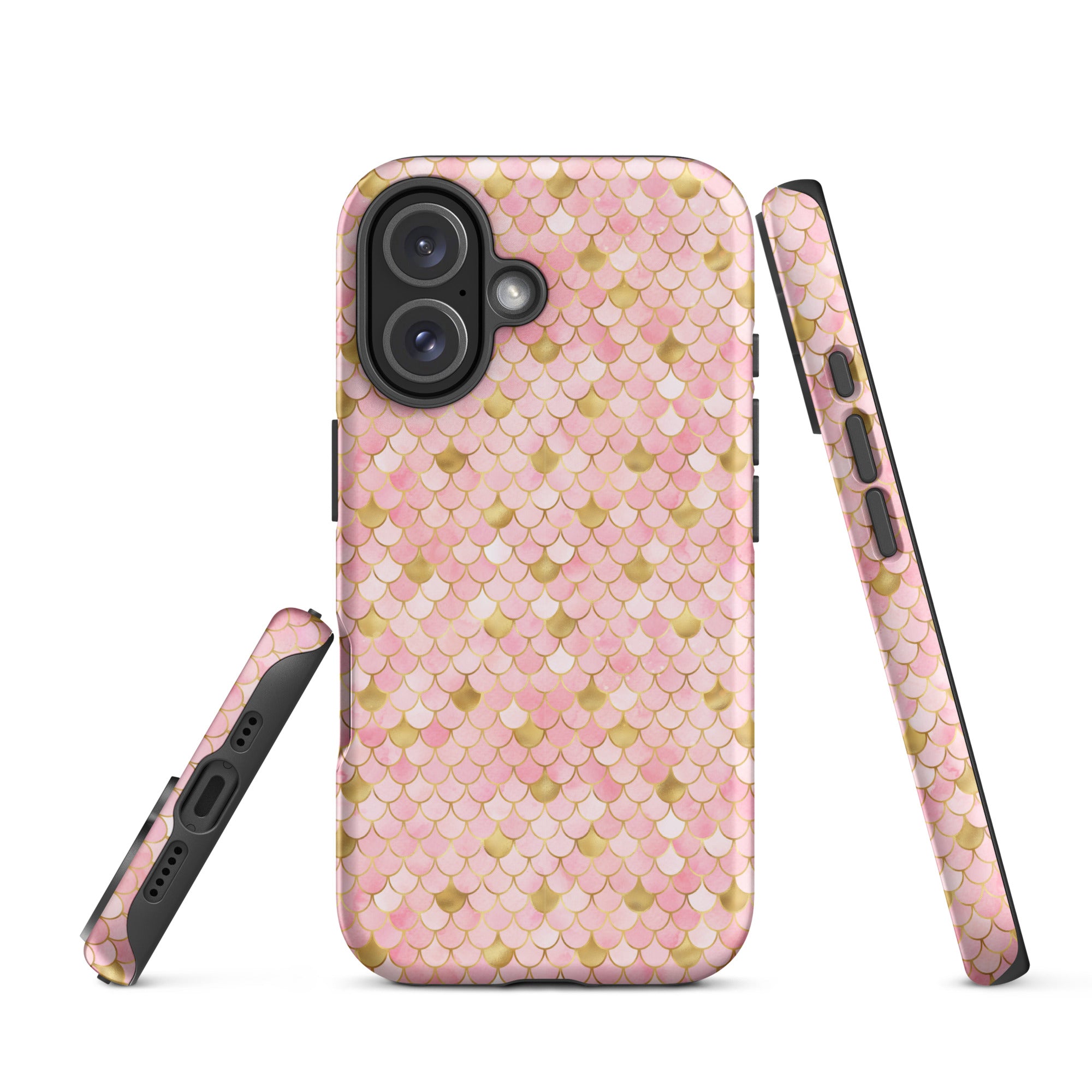 Tough Case for iPhone® Mermaid Skin Pink