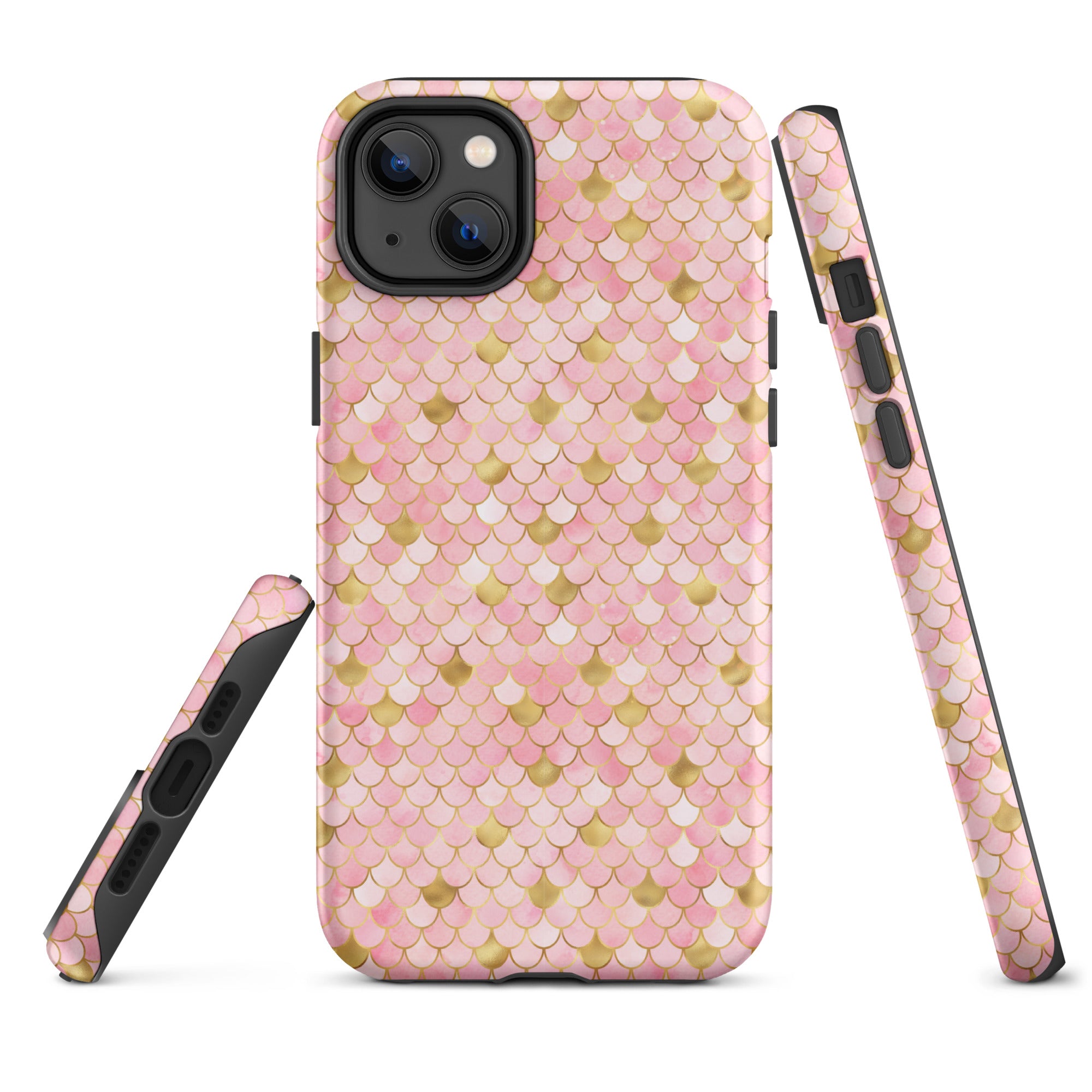 Tough Case for iPhone® Mermaid Skin Pink