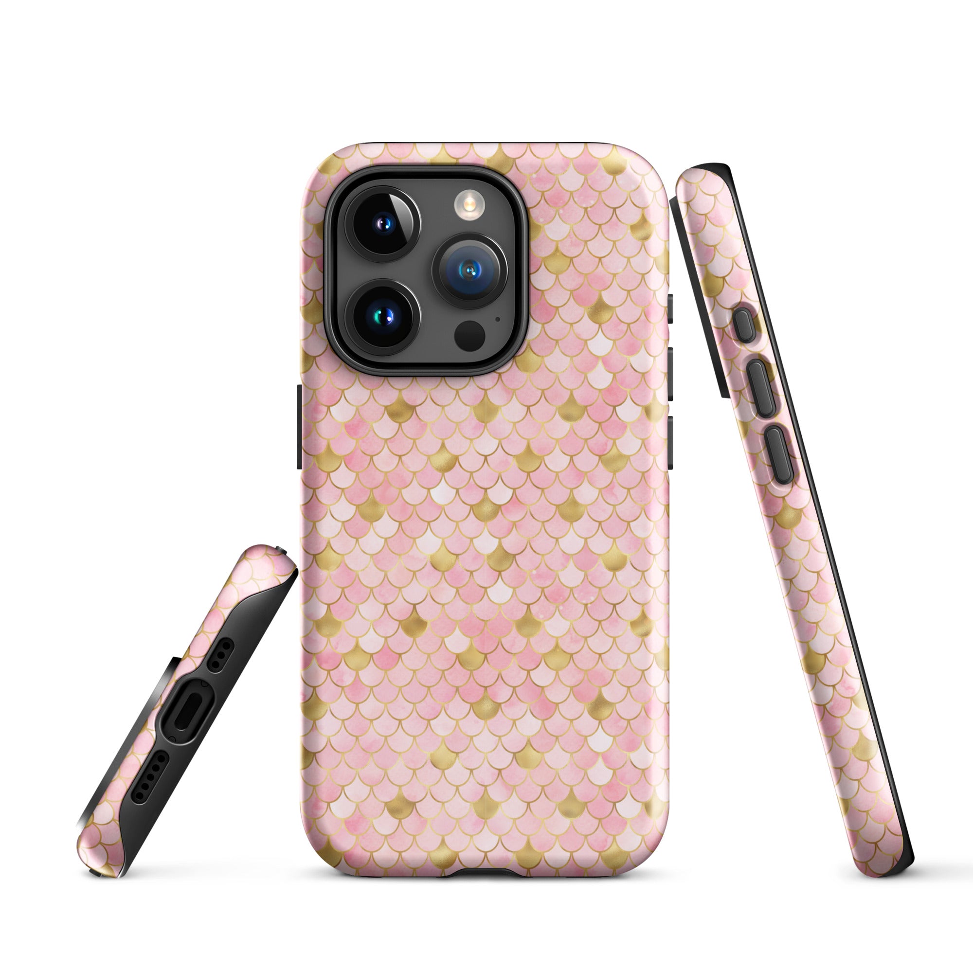 Tough Case for iPhone® Mermaid Skin Pink