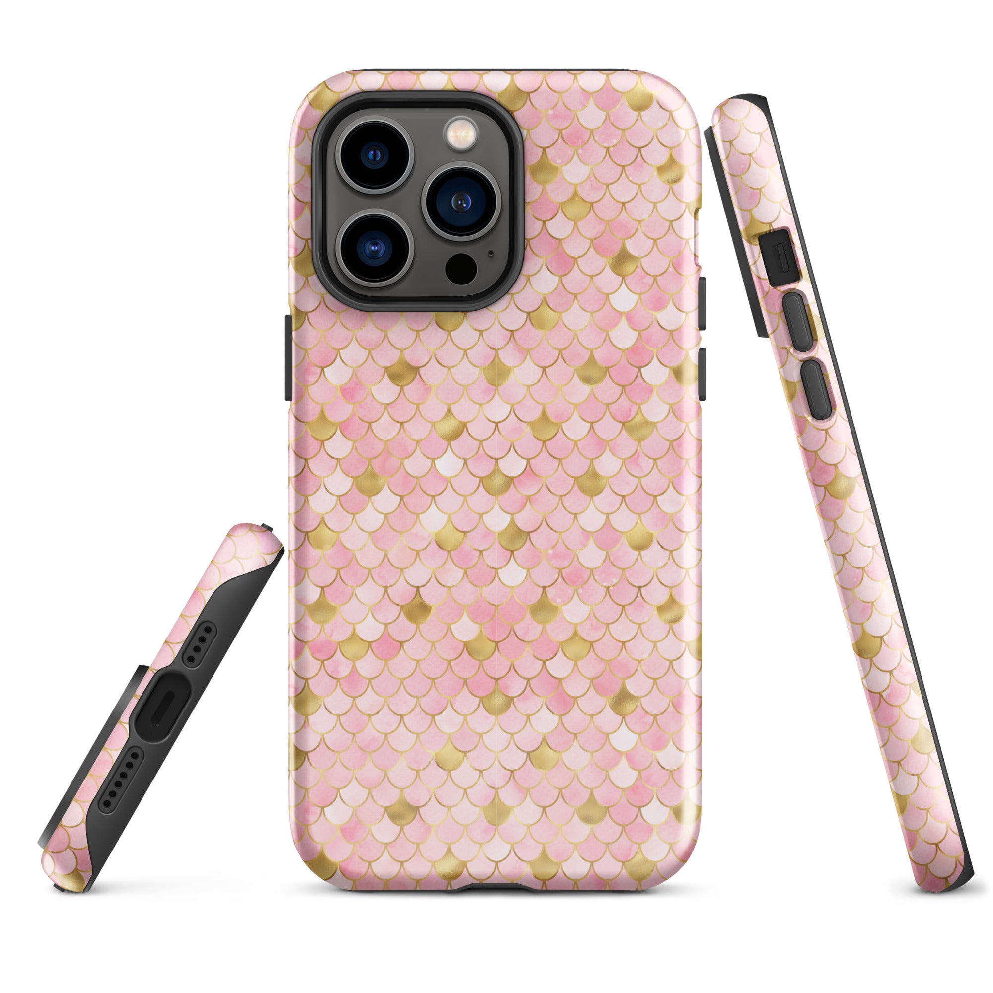 Tough Case for iPhone® Mermaid Skin Pink