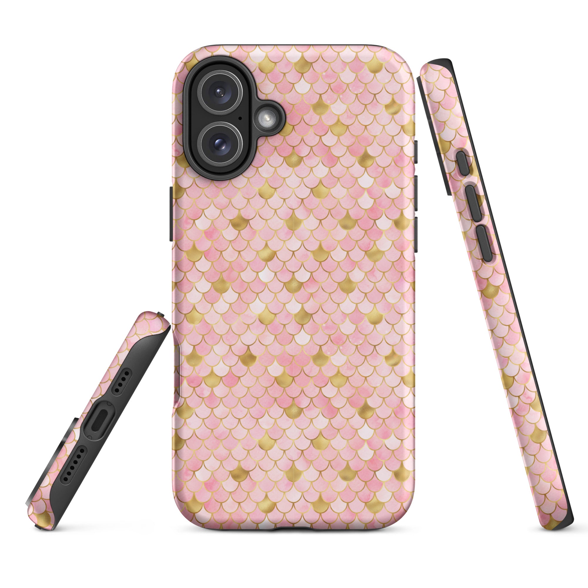 Tough Case for iPhone® Mermaid Skin Pink