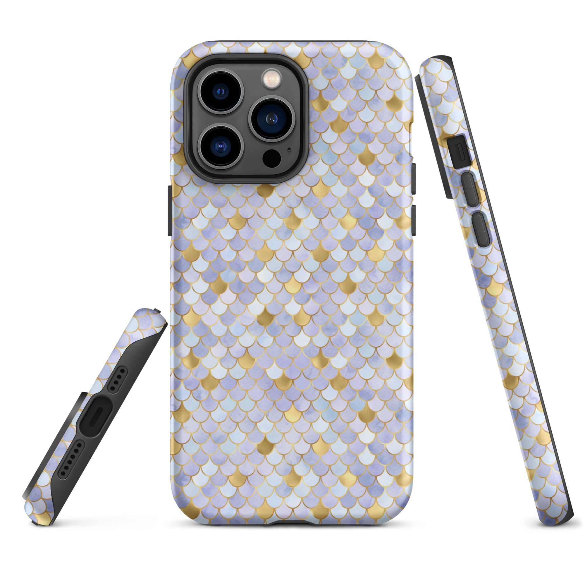 Tough Case for iPhone® Mermaid Skin Purple