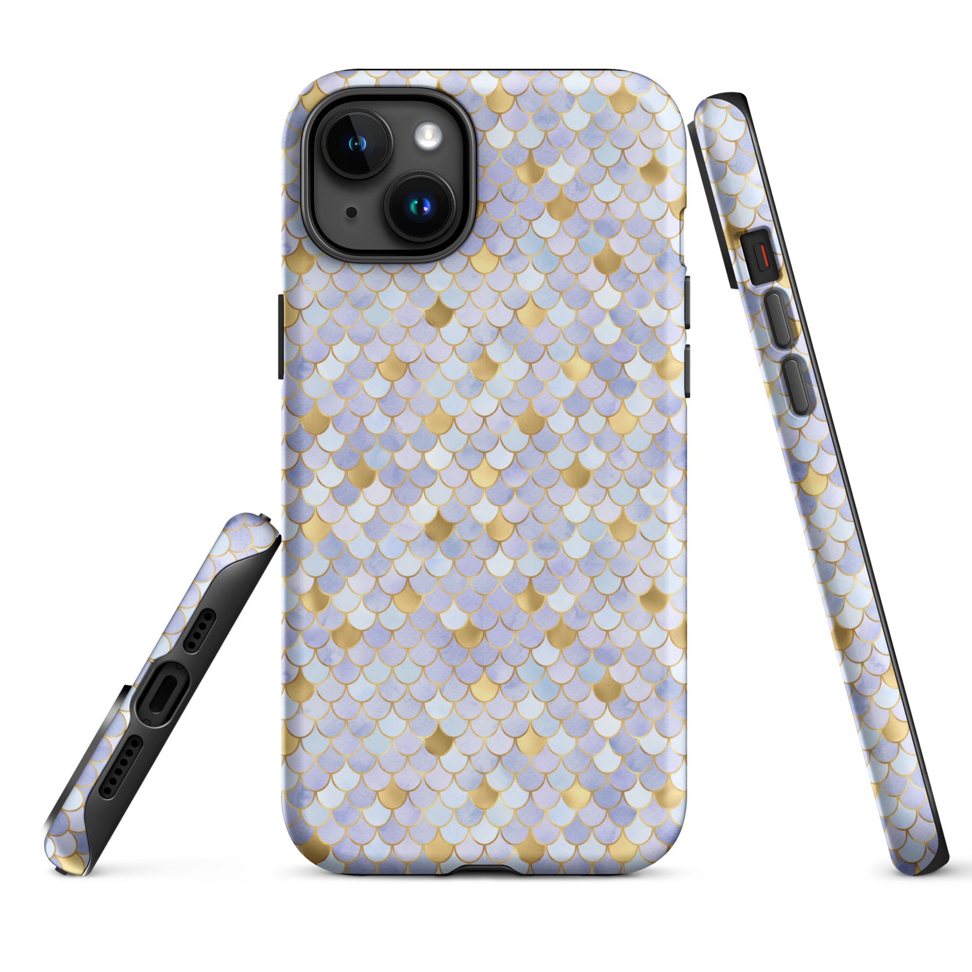 Tough Case for iPhone® Mermaid Skin Purple