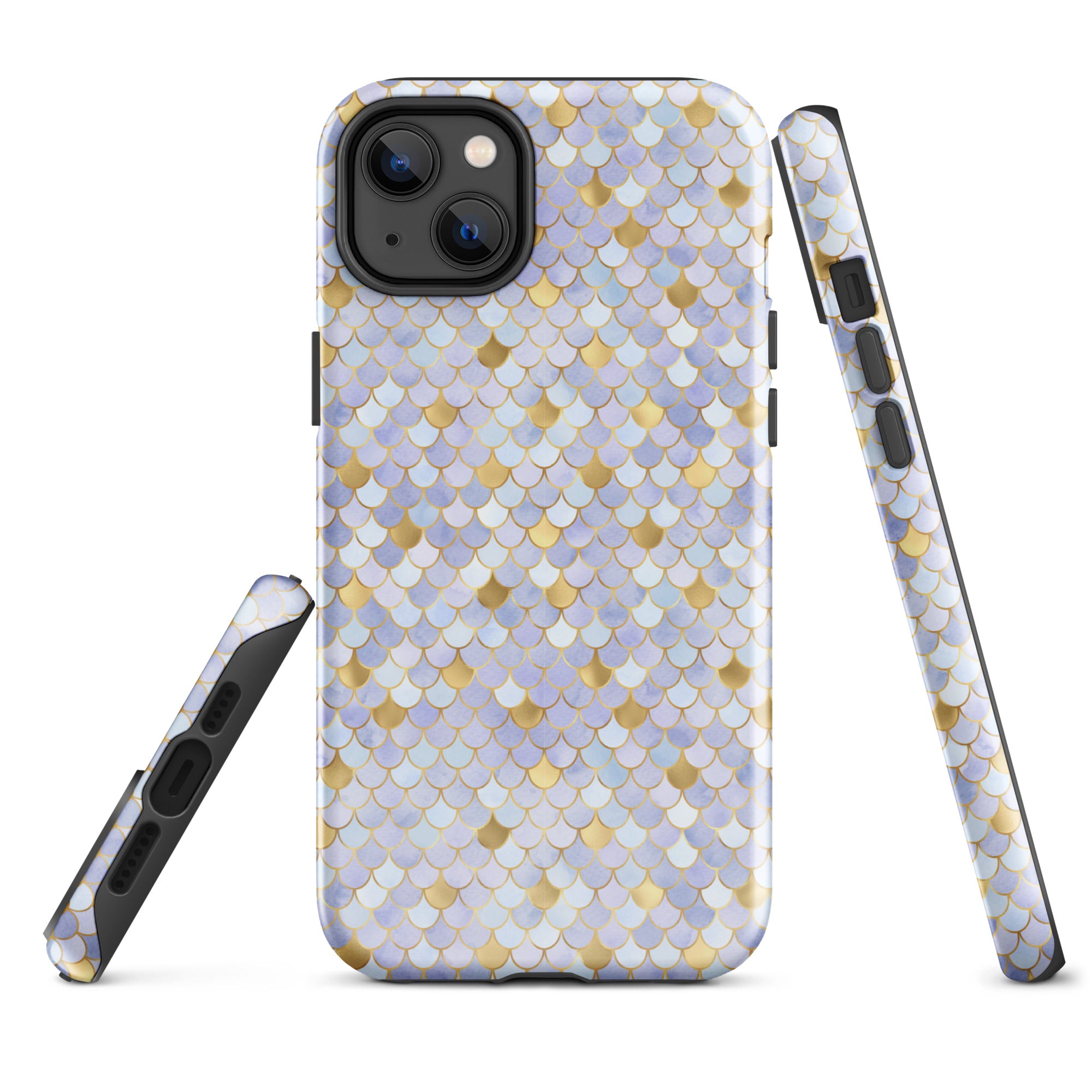 Tough Case for iPhone® Mermaid Skin Purple