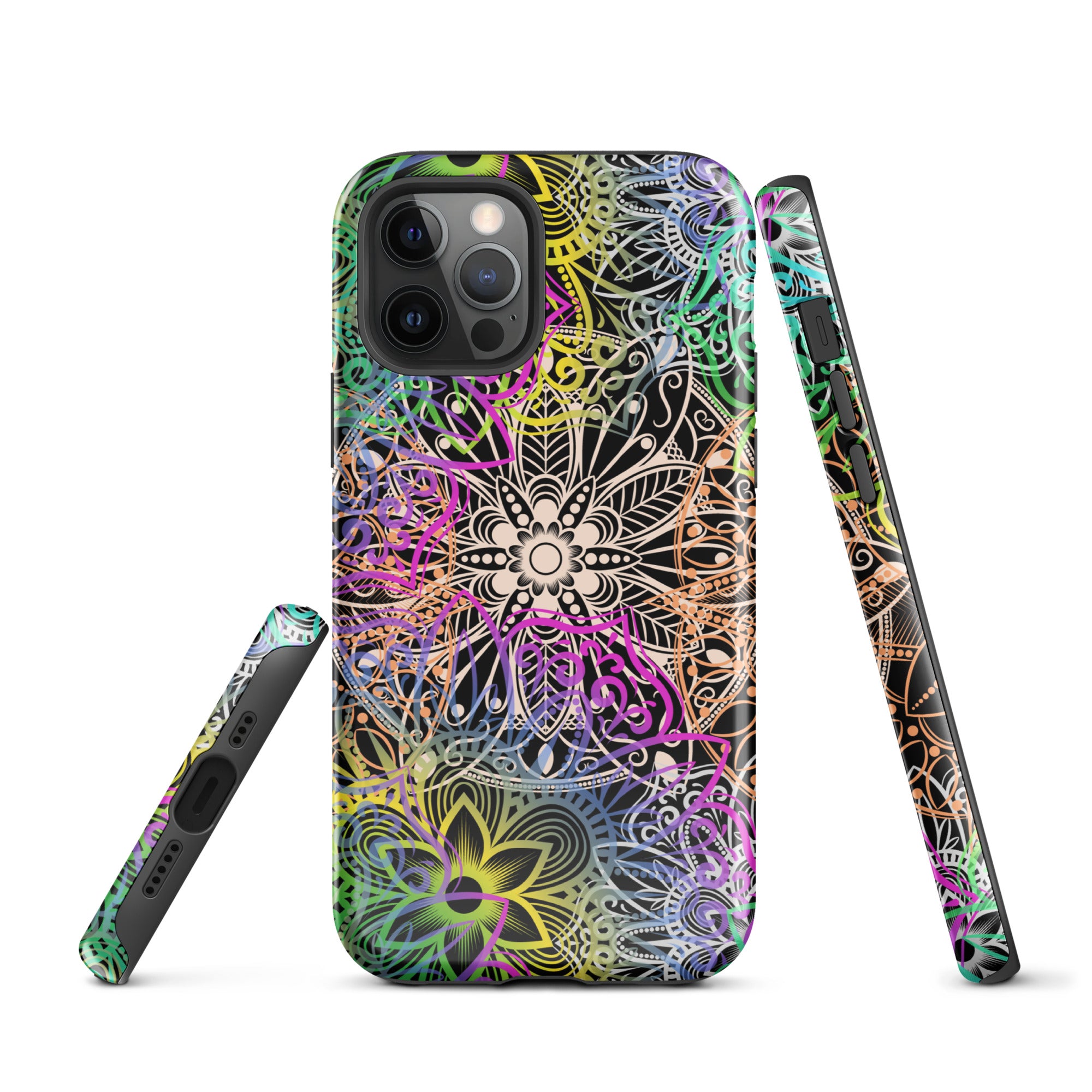 Tough Case for iPhone® Multicolour Mandala