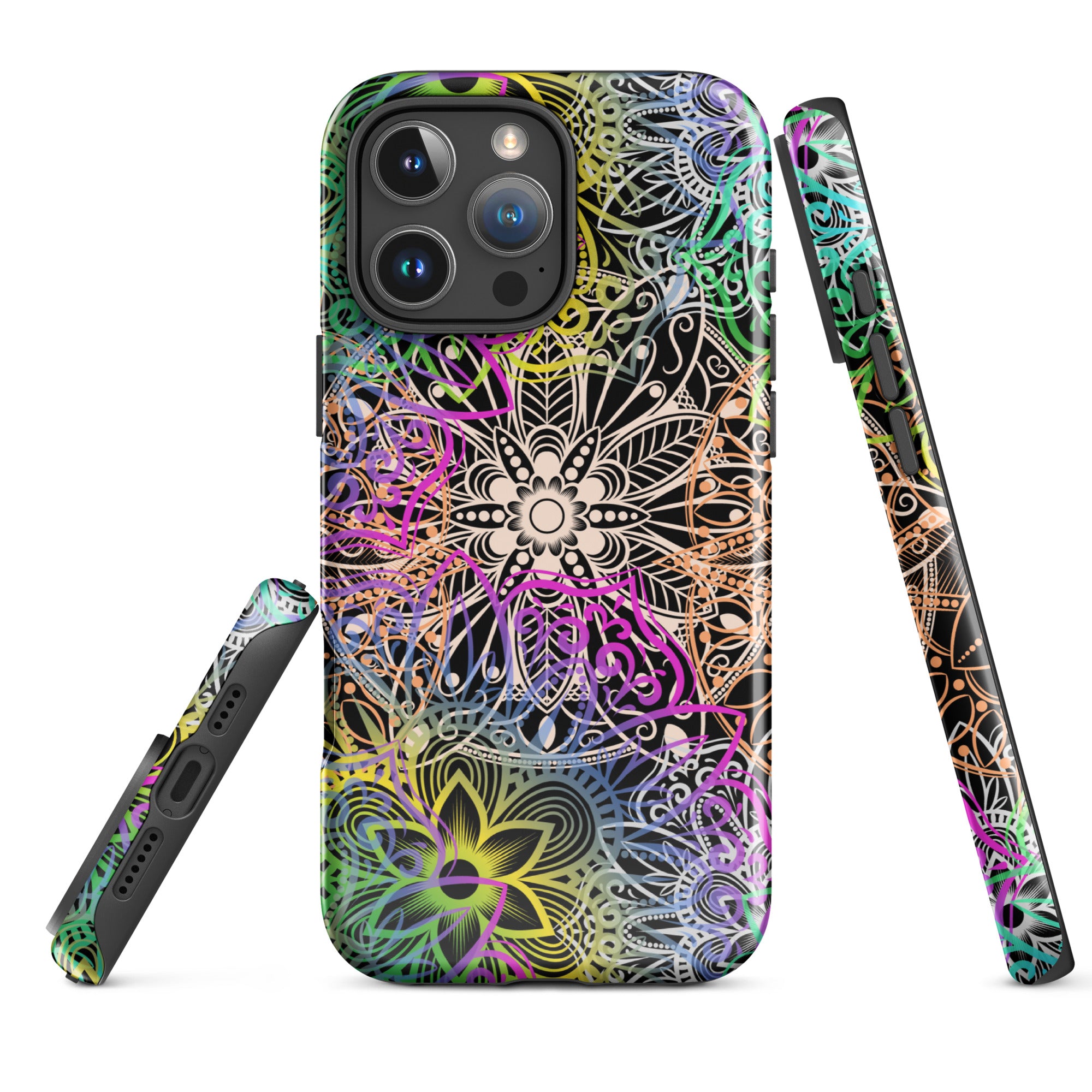Tough Case for iPhone® Multicolour Mandala