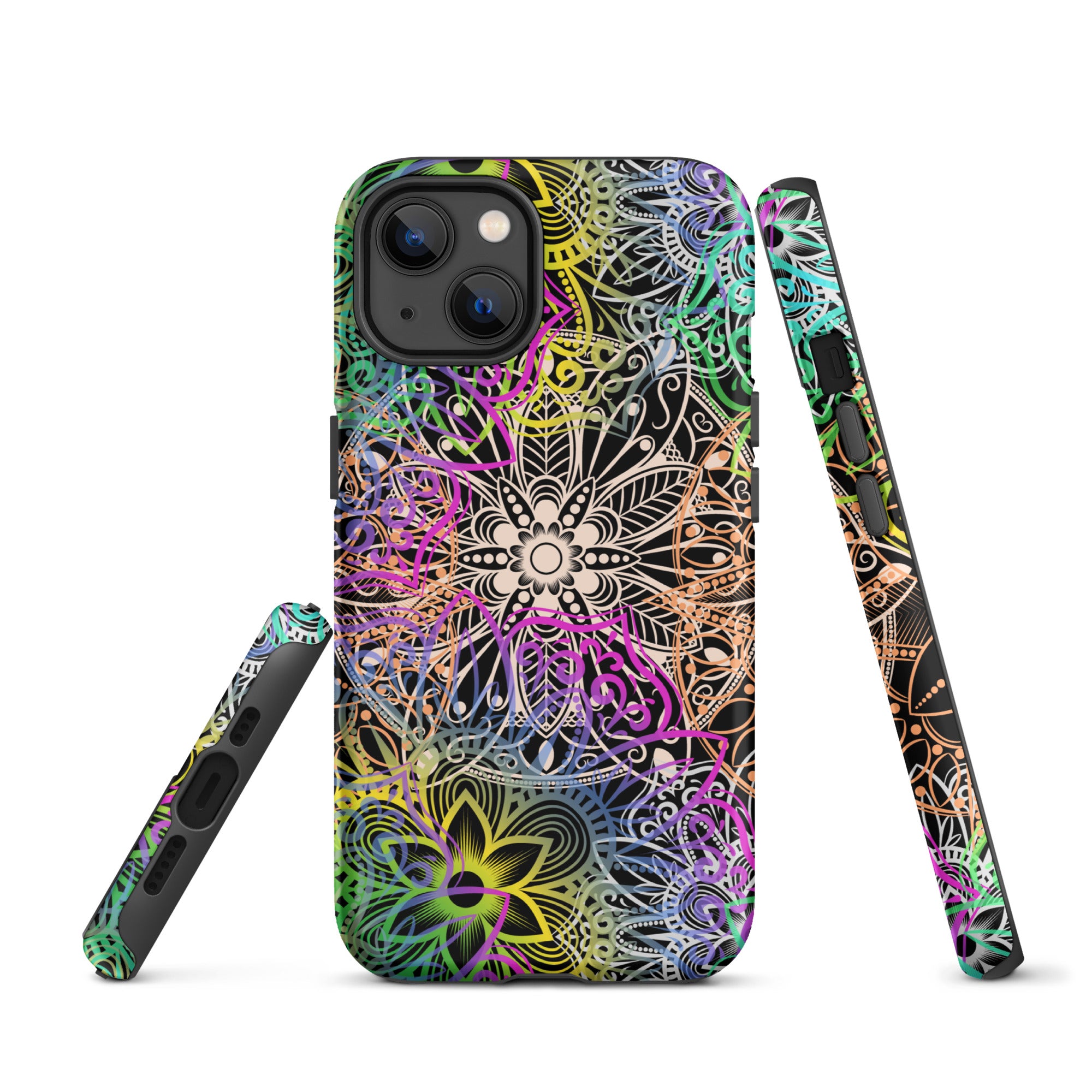 Tough Case for iPhone® Multicolour Mandala