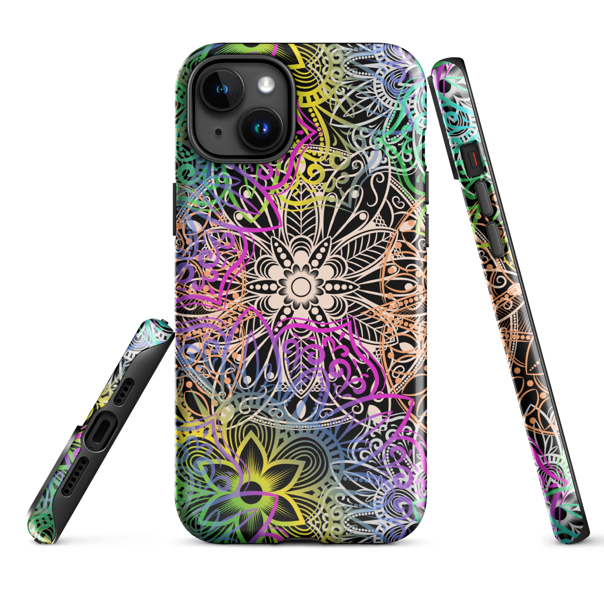 Tough Case for iPhone® Multicolour Mandala