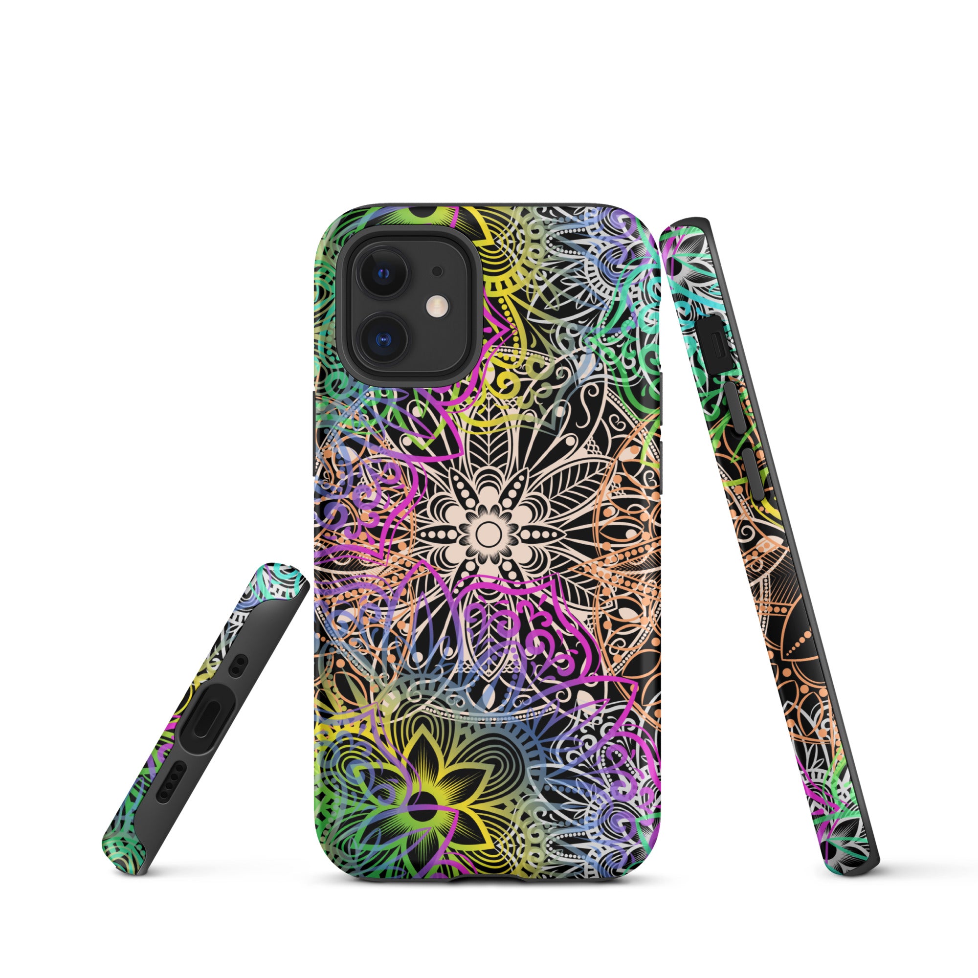 Tough Case for iPhone® Multicolour Mandala