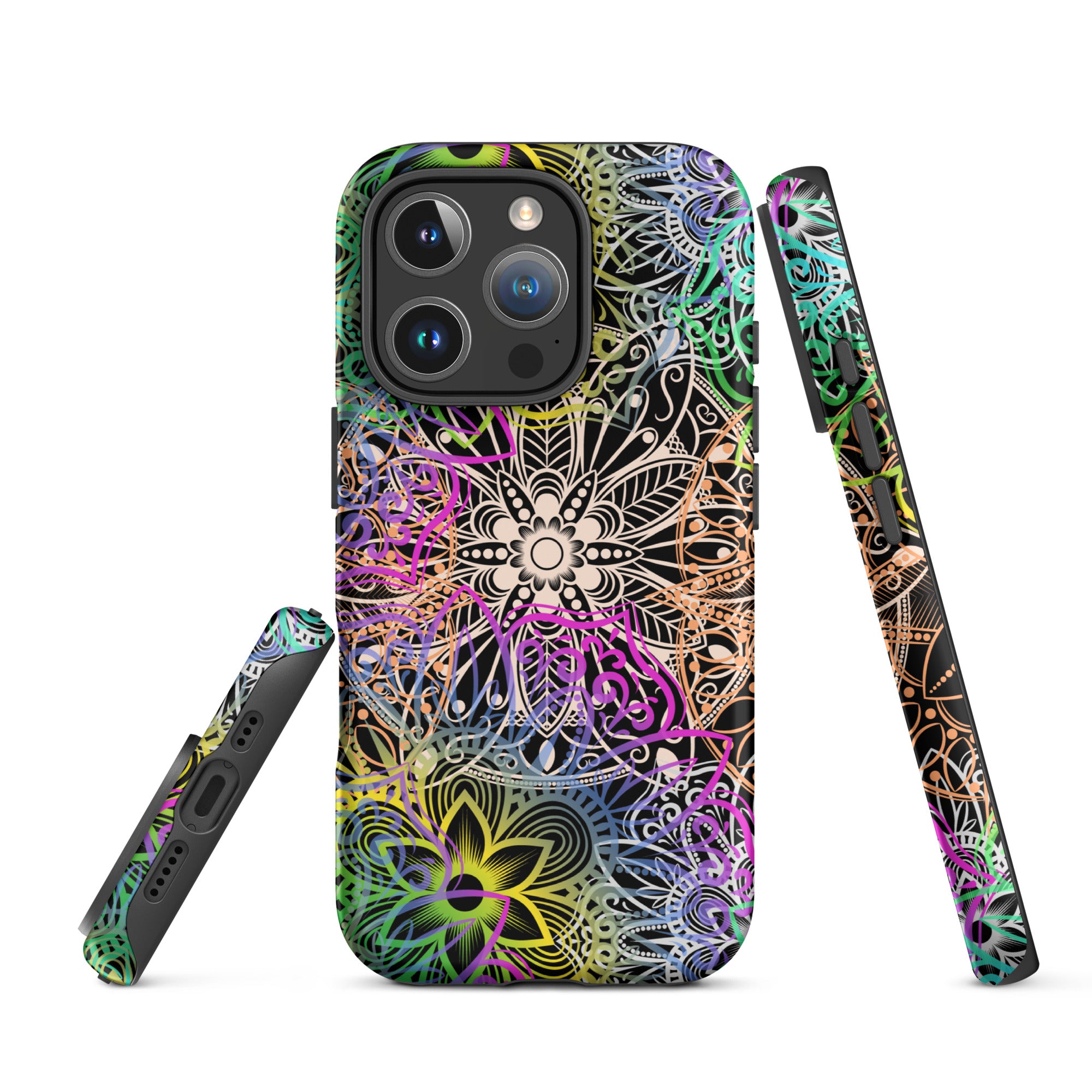 Tough Case for iPhone® Multicolour Mandala