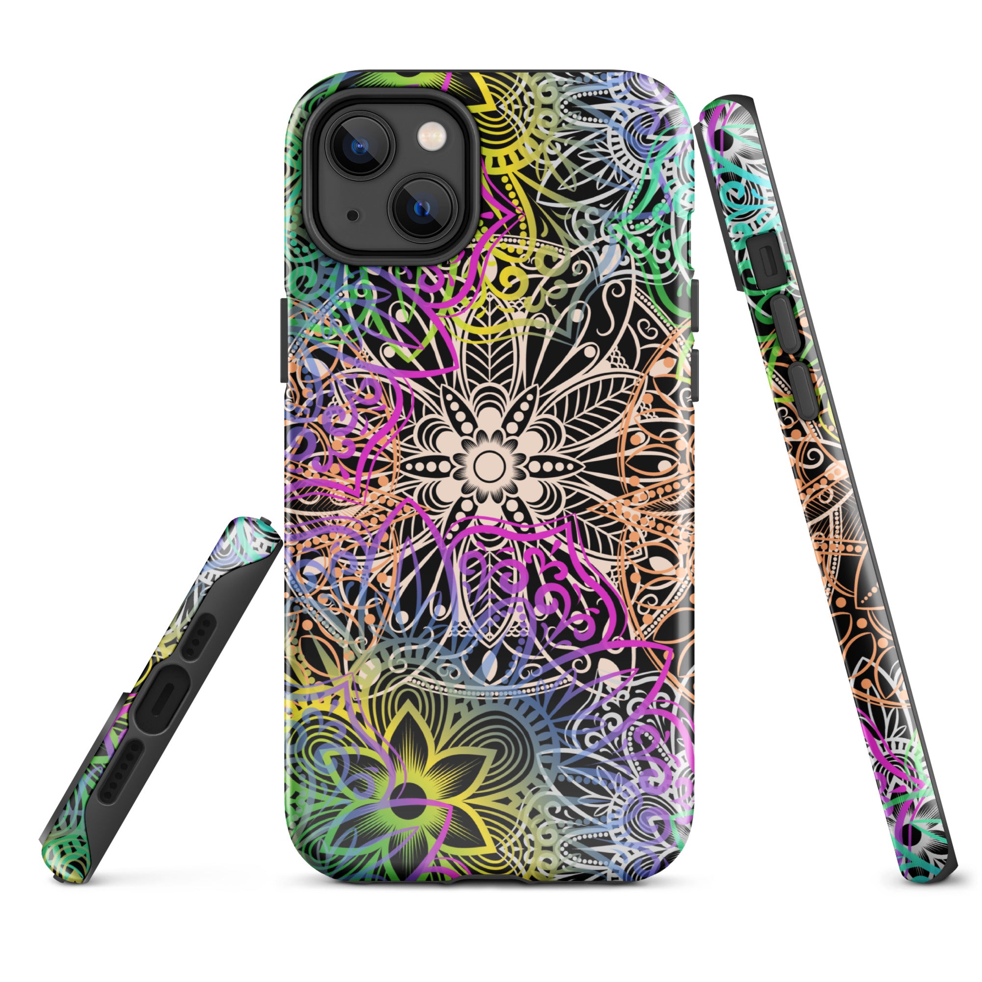 Tough Case for iPhone® Multicolour Mandala