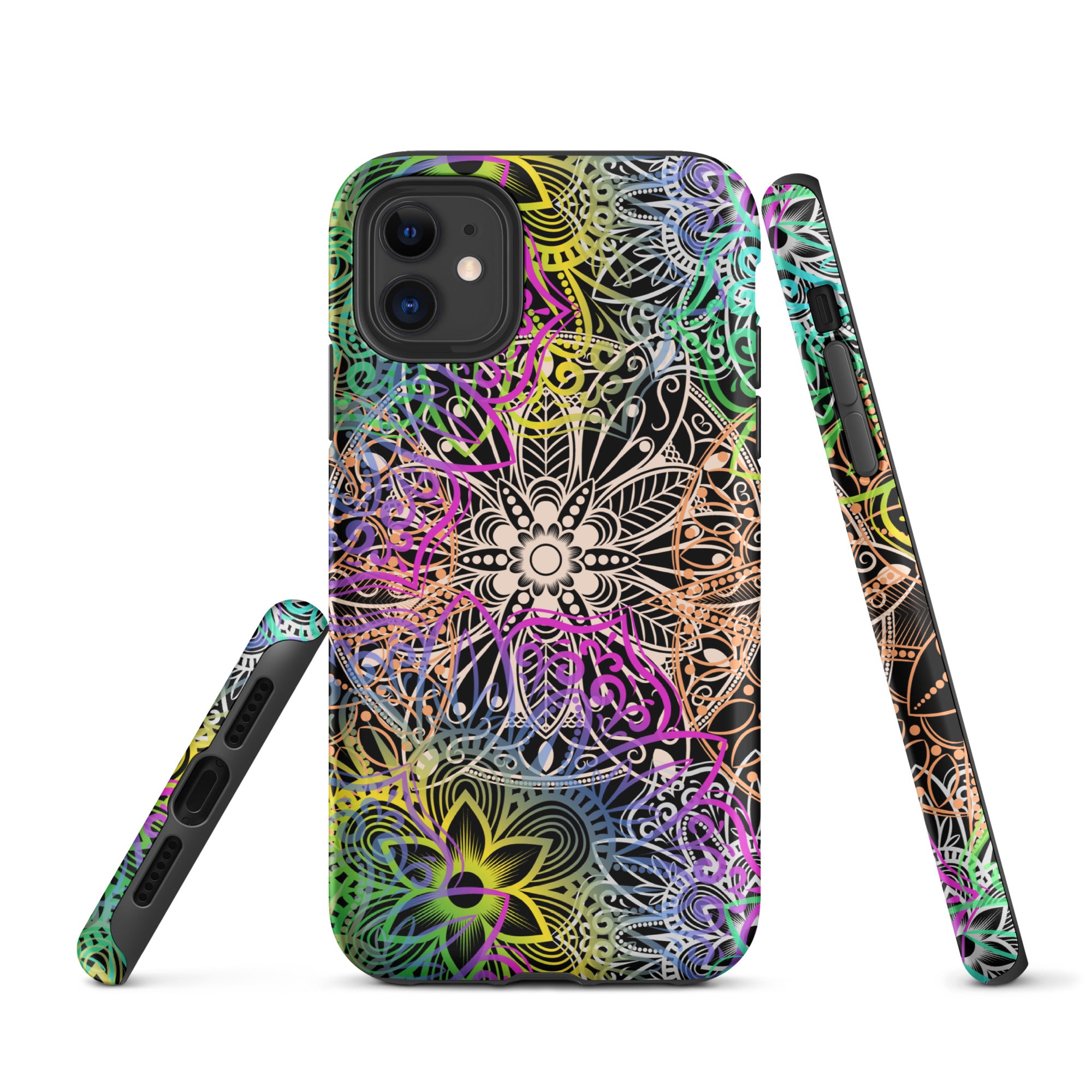 Tough Case for iPhone® Multicolour Mandala